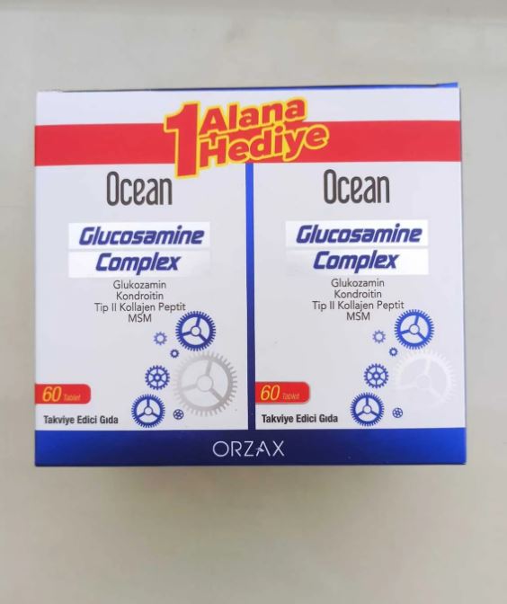 Ocean Glucosamine Complex 60 Tablet - 1 Alana 1 Hediye