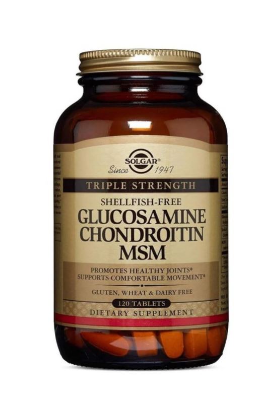 Solgar Glucosamine Chondroitin MSM 120 Tablet