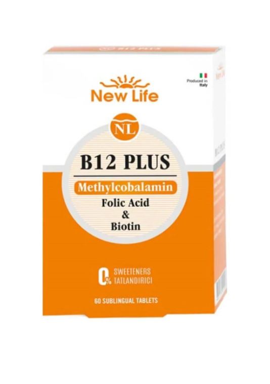 New Life B12 Plus Methylcobalamin 60 Tablet