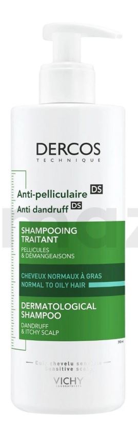 Vichy Dercos Anti Dandruff Normal ve Yağlı Saçlar İçin Kepek Karşıtı Şampuan 390 ml