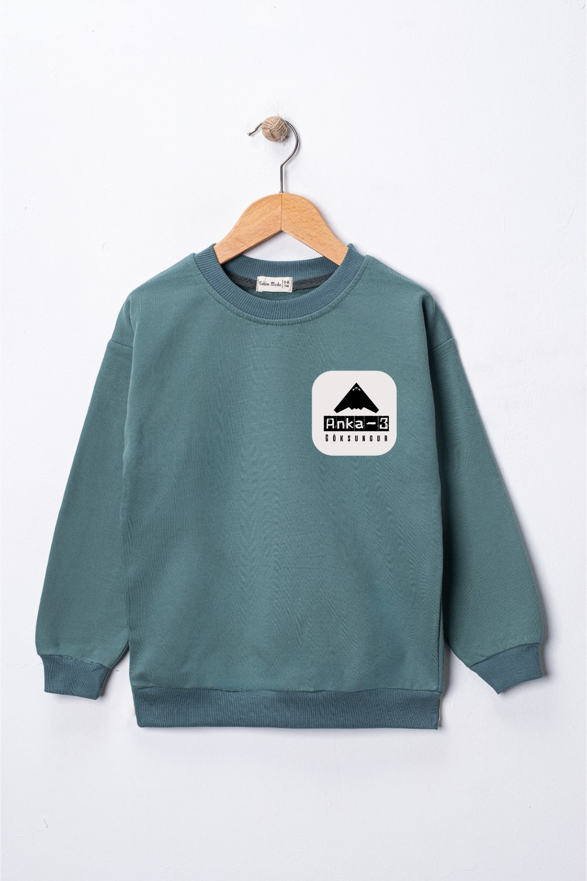 Erkek Çocuk "Anka" Baskılı Pamuklu Sweat