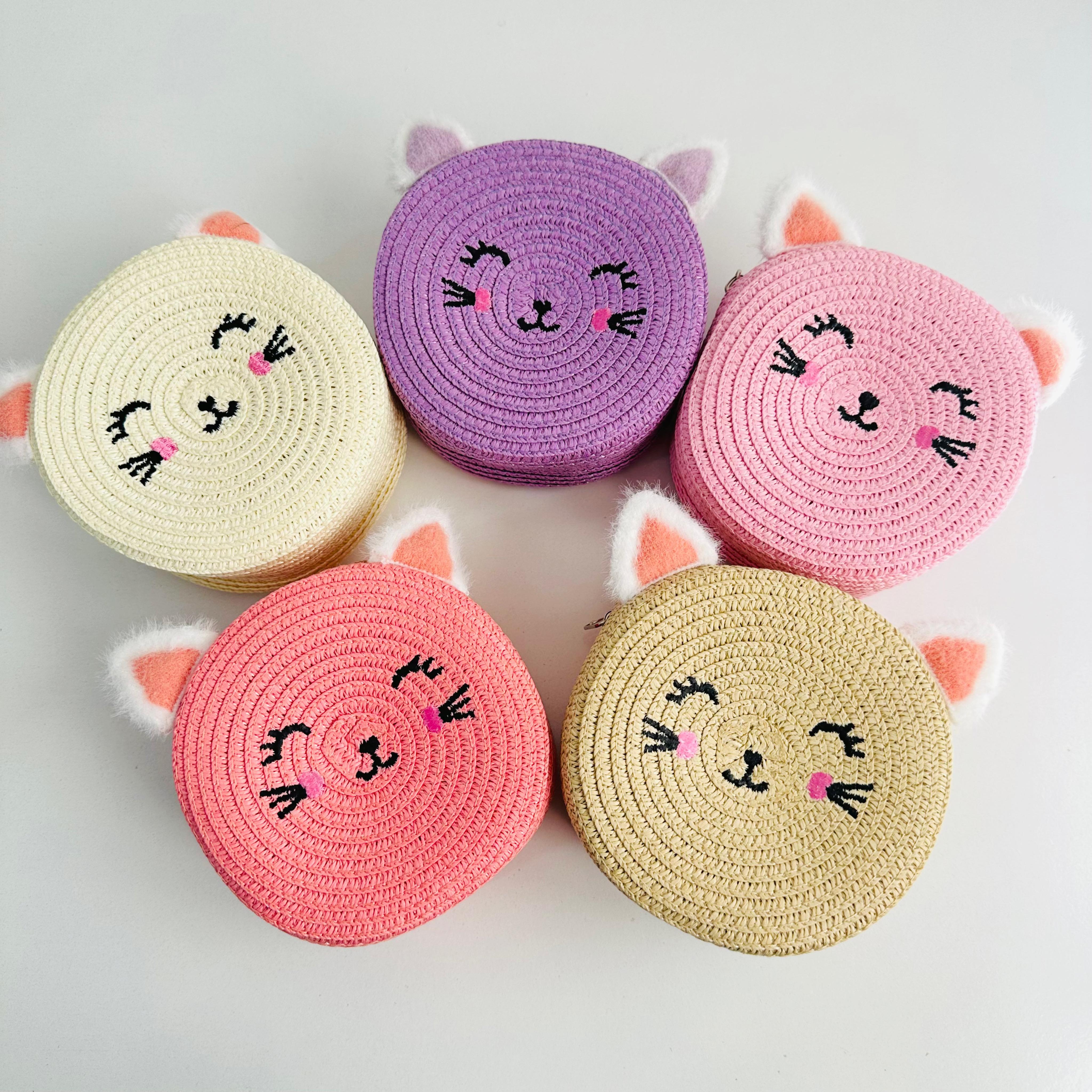 Kulakları Peluş Kedi Çanta
