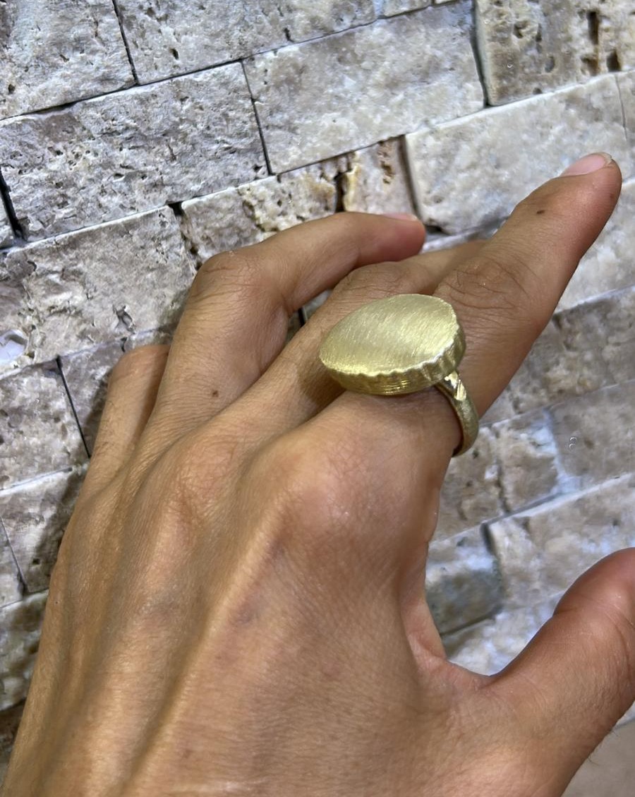 İz Oval Yüzük 002