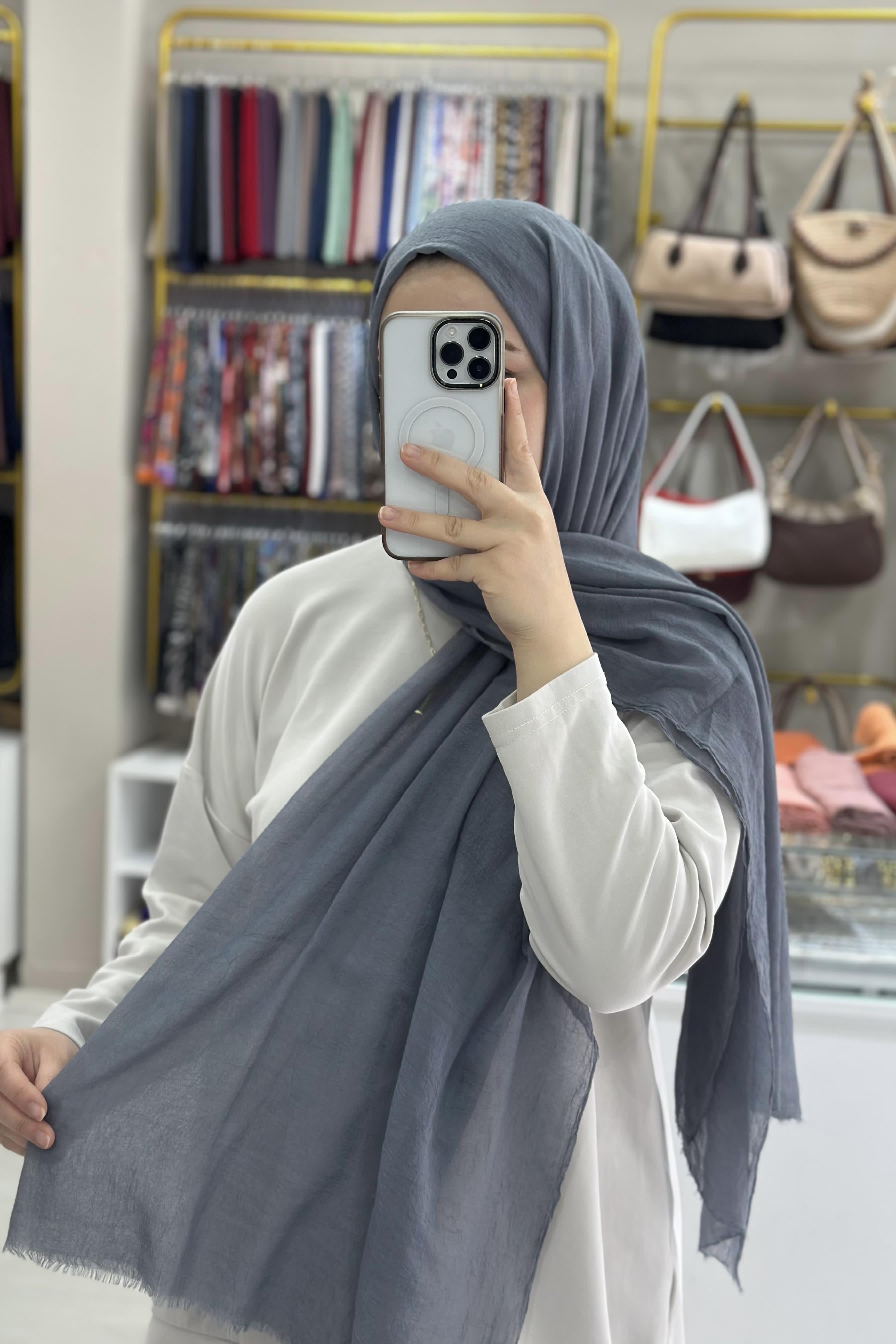 Gri Comfort Şal