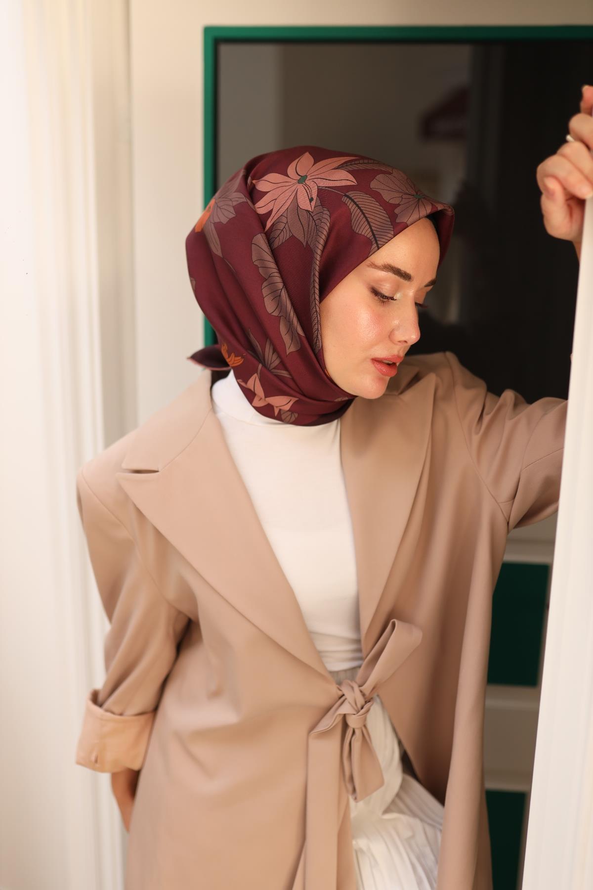 Silk Home Twill İpek Eşarp