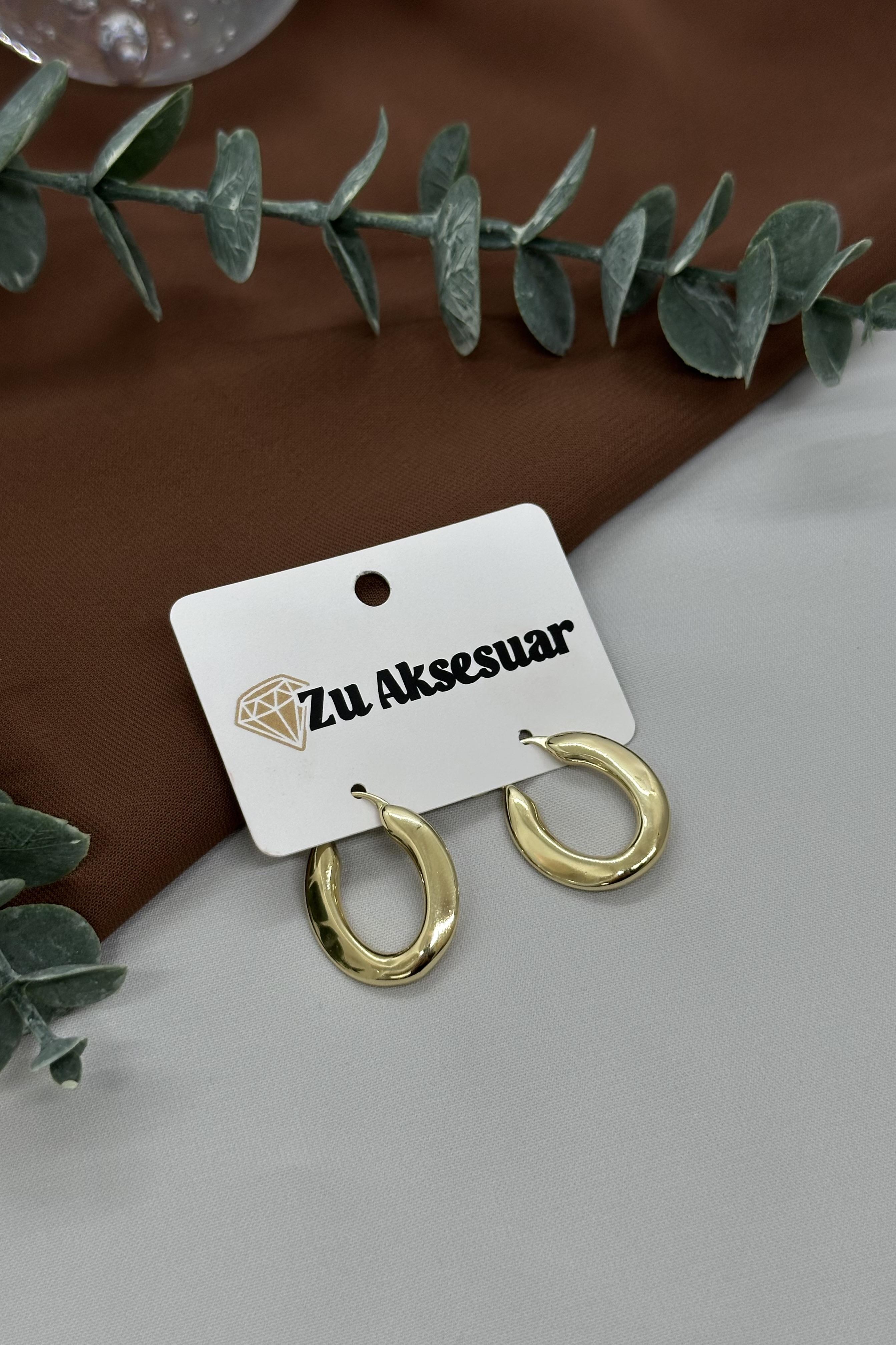 Halka Gold Vıp Küpe