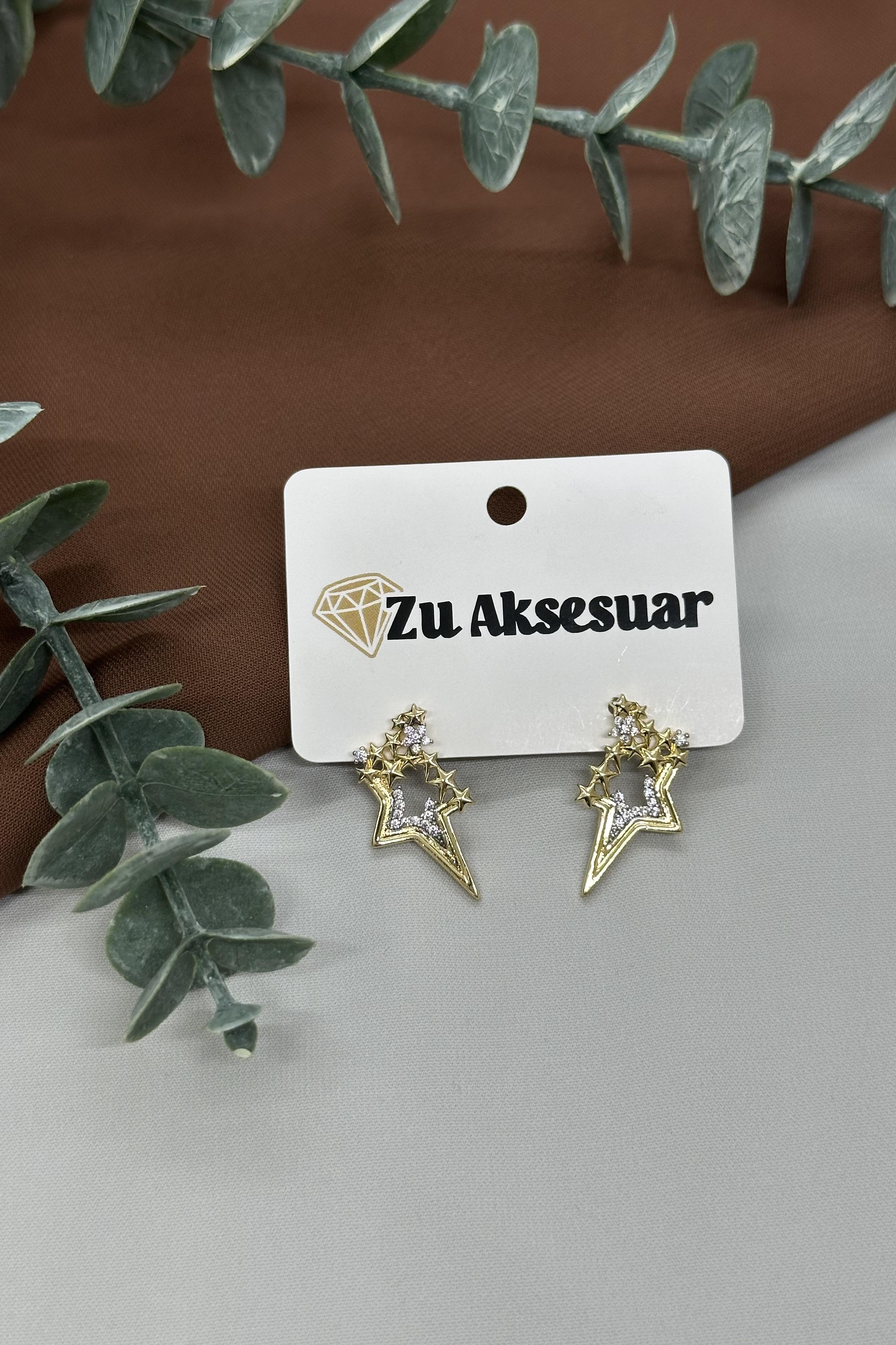Yıldız Gold Vıp Küpe