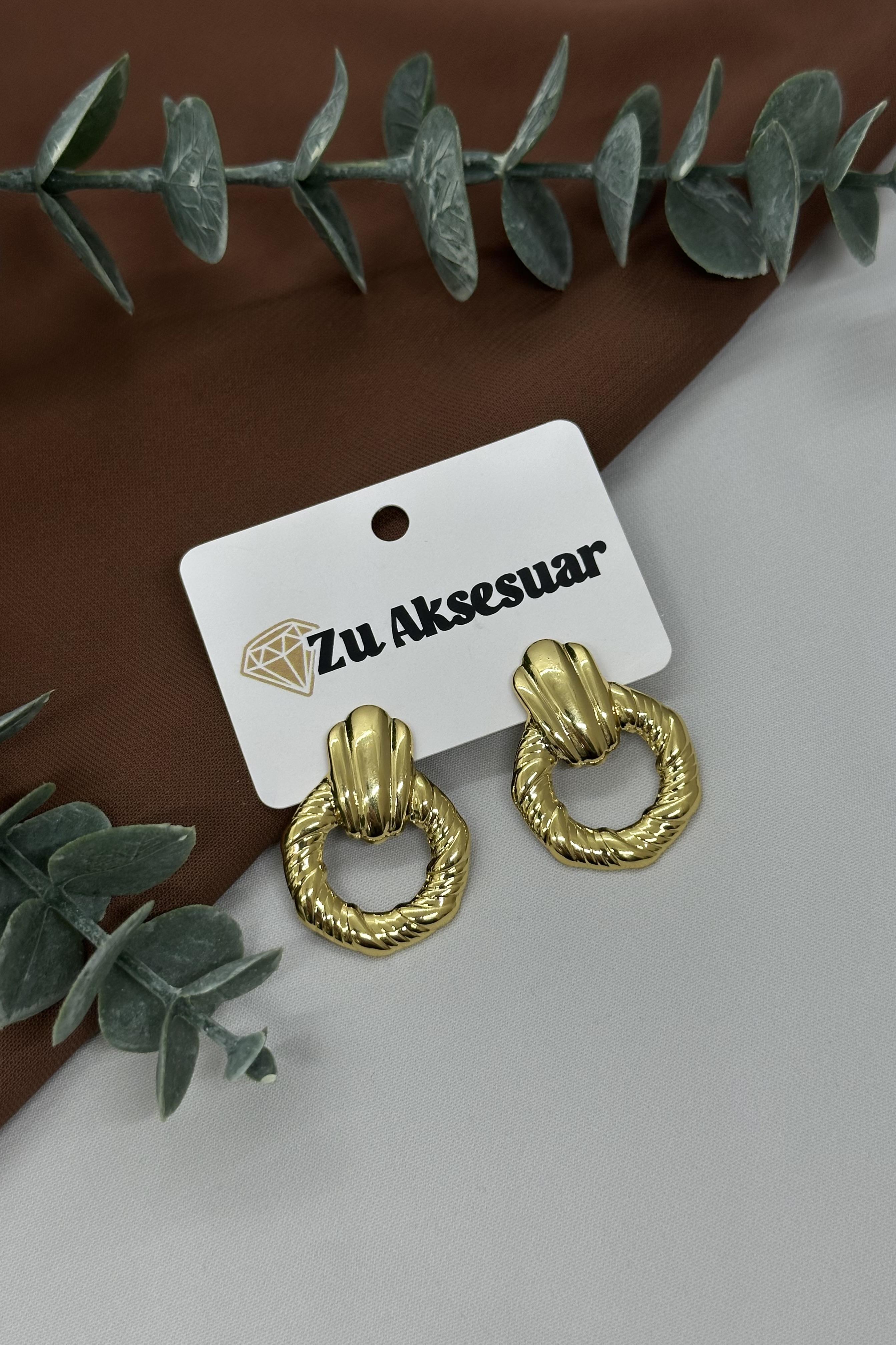 Halka Gold Vıp Küpe