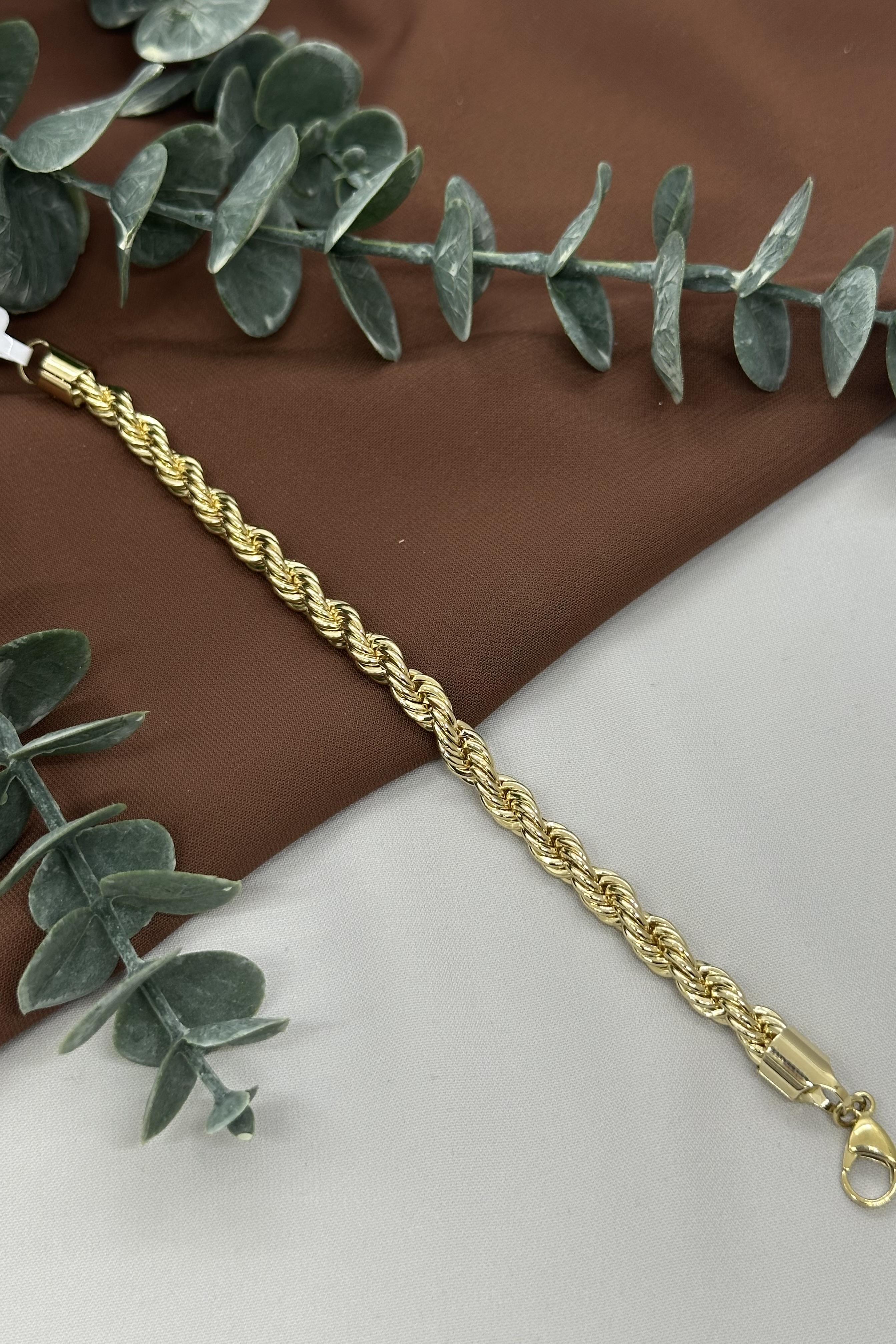 Burgu Model Gold Vıp Bileklik