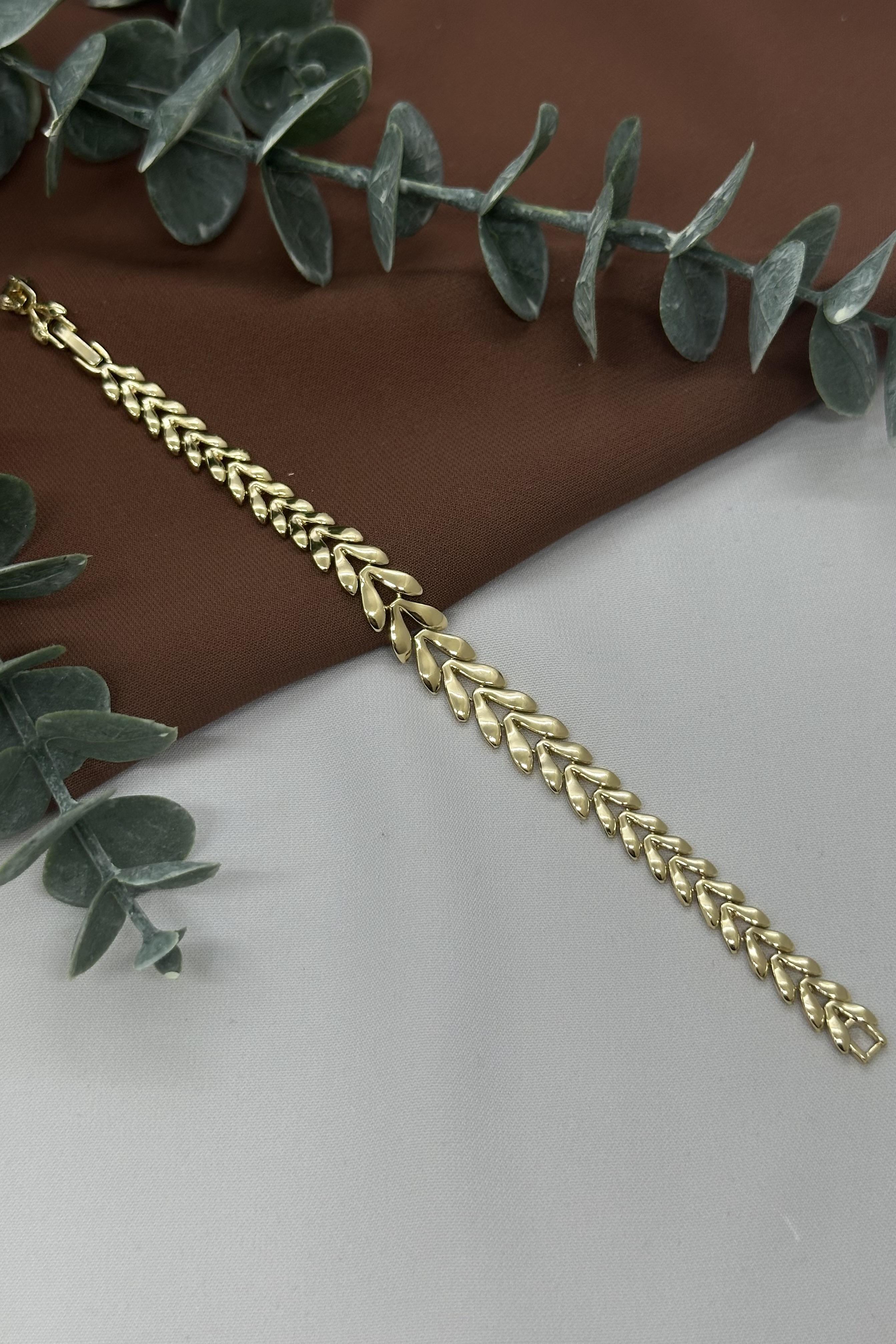 Başak Model Gold Vıp Bileklik