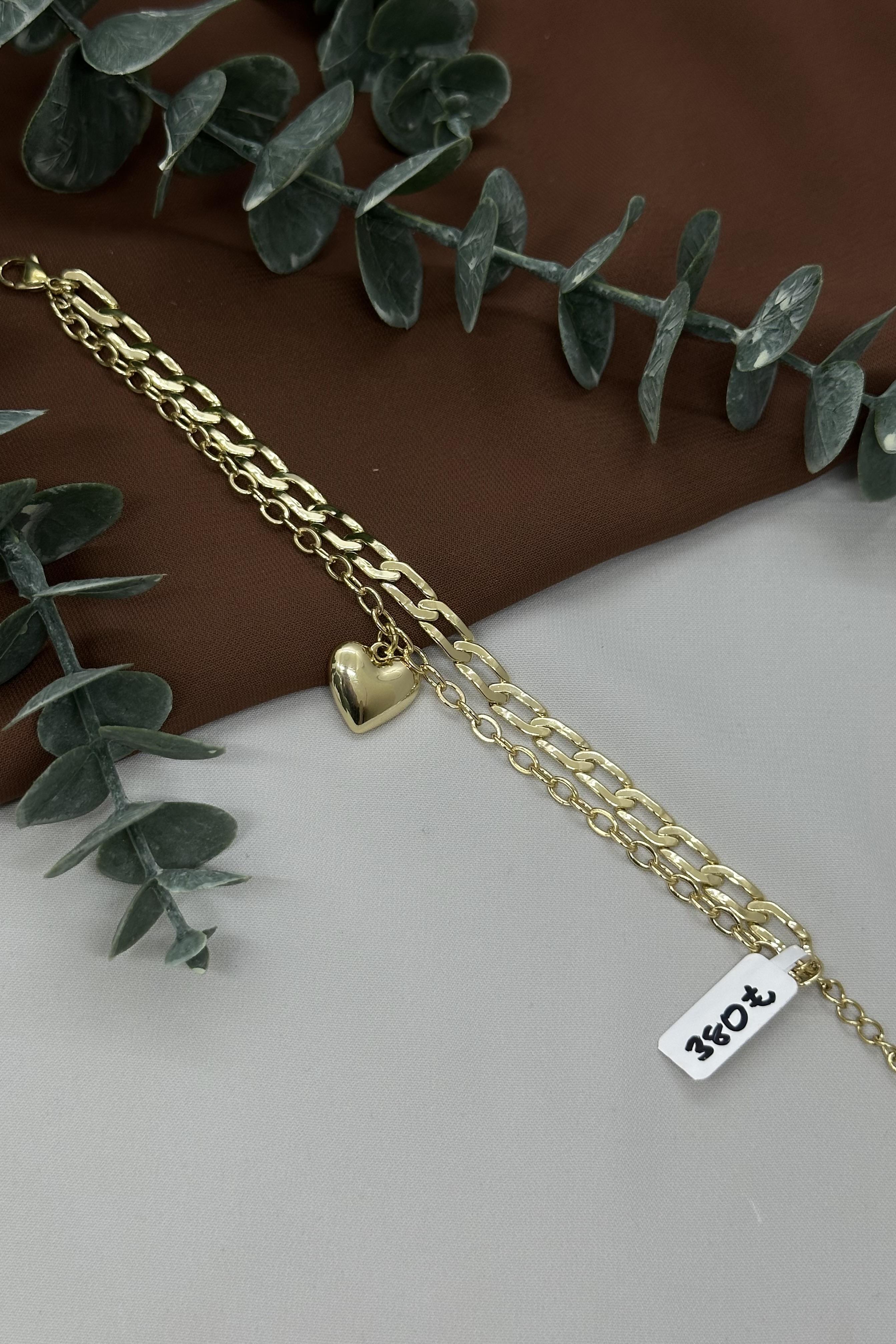 İkili Gold Vıp Bileklik