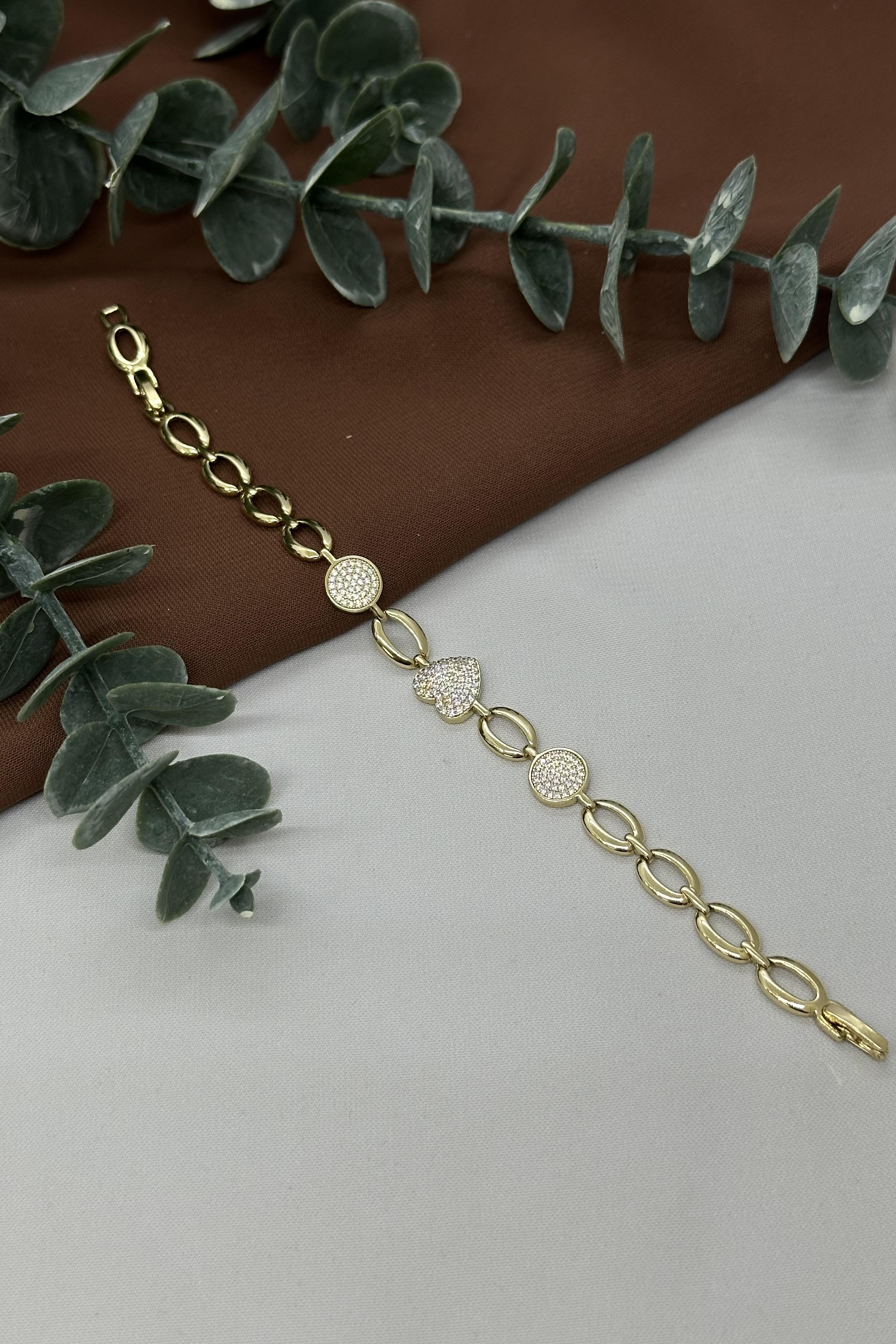 Kalpli Gold Vıp Bileklik