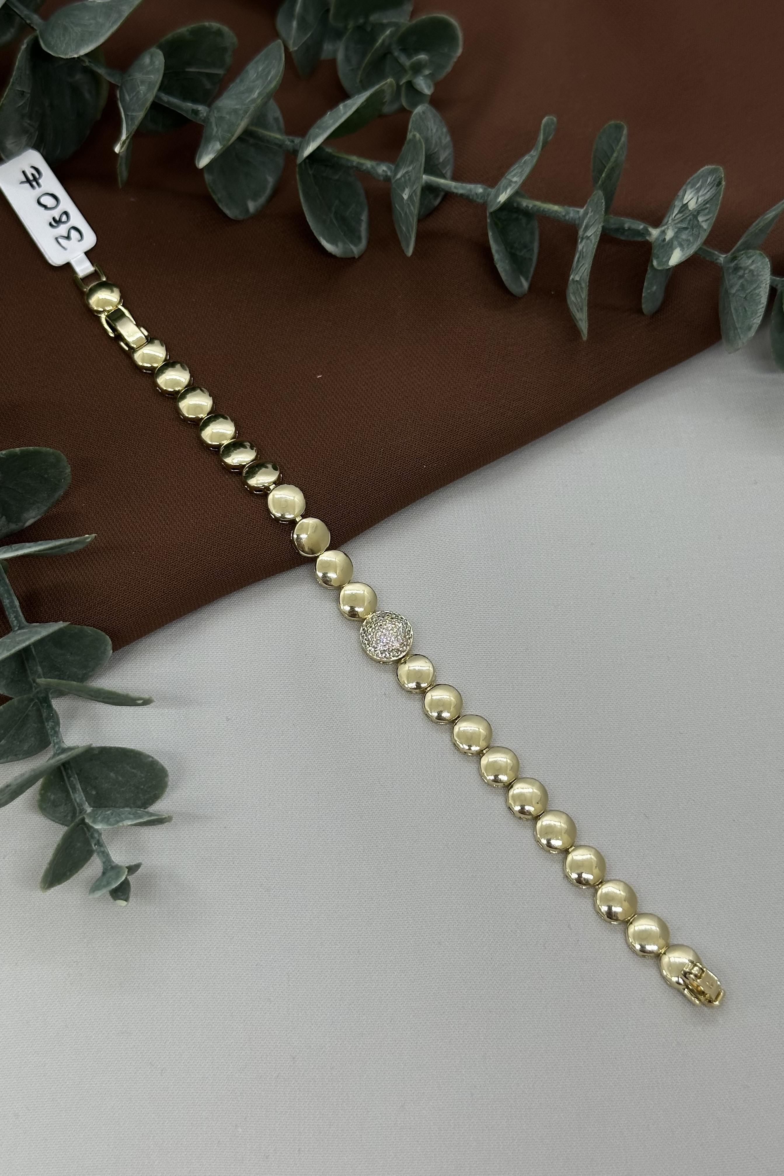 Halka Gold Vıp Bileklik