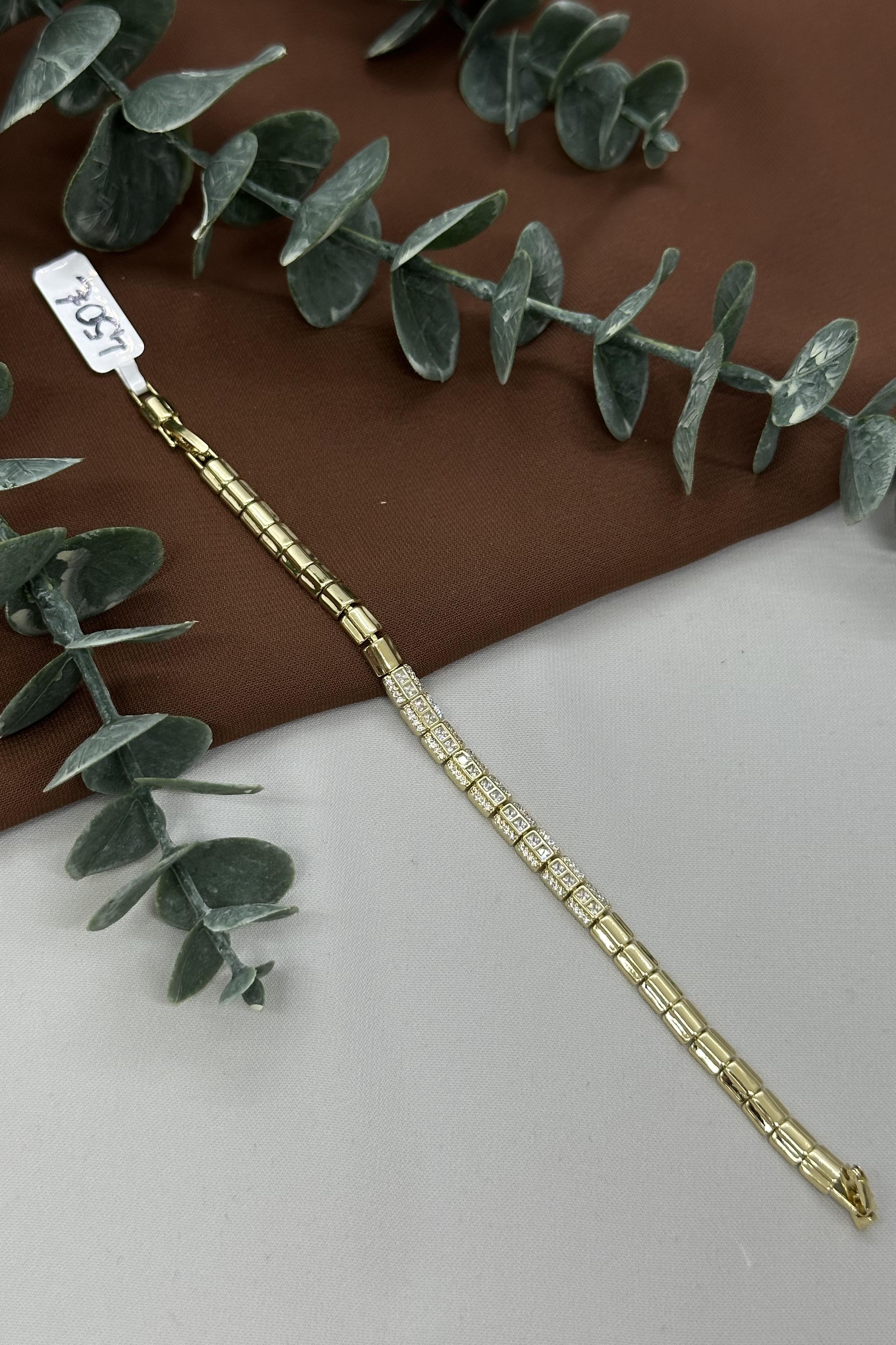 Kordon Model Gold Vıp Bileklik