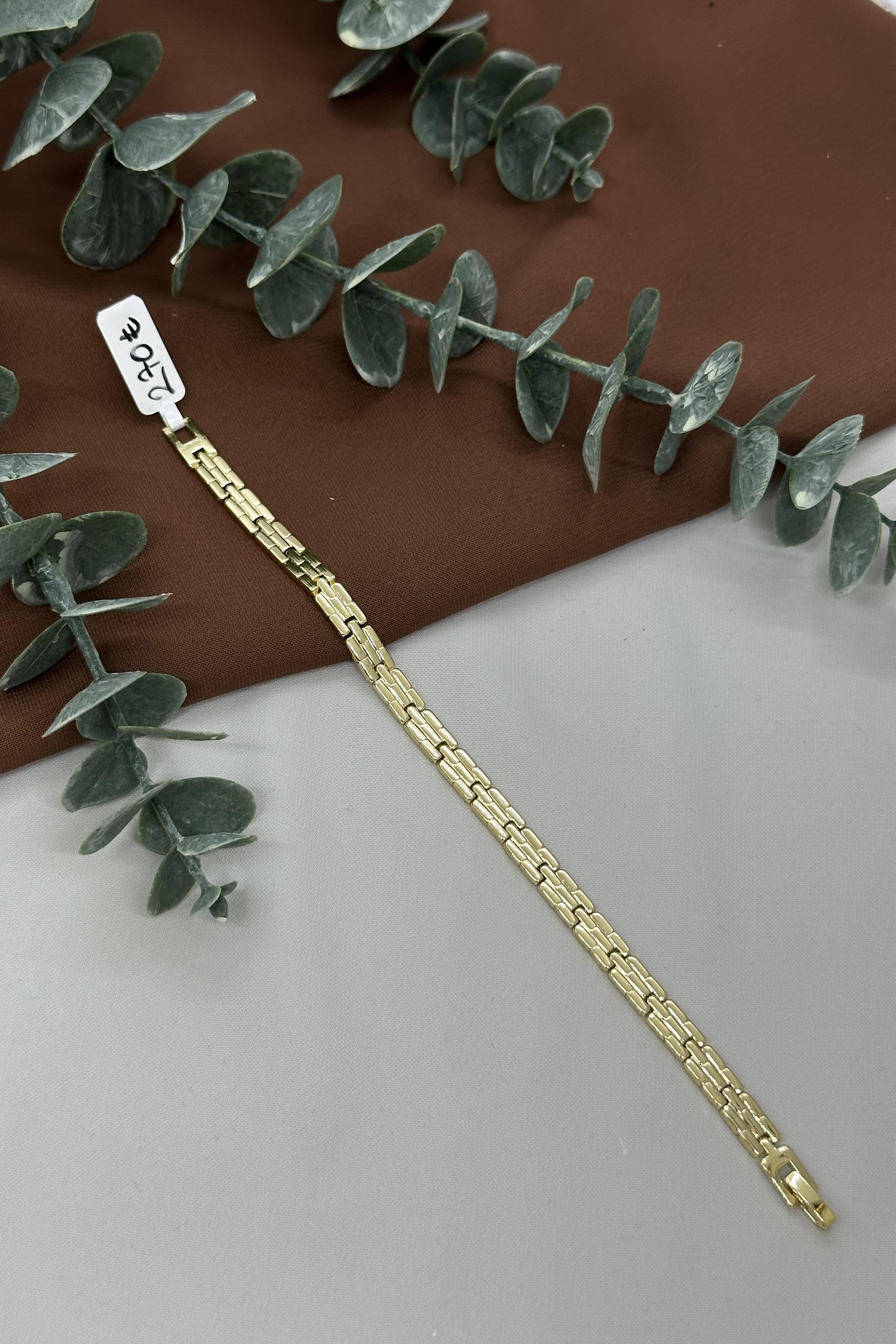 Kordon Model Gold Vıp Bileklik