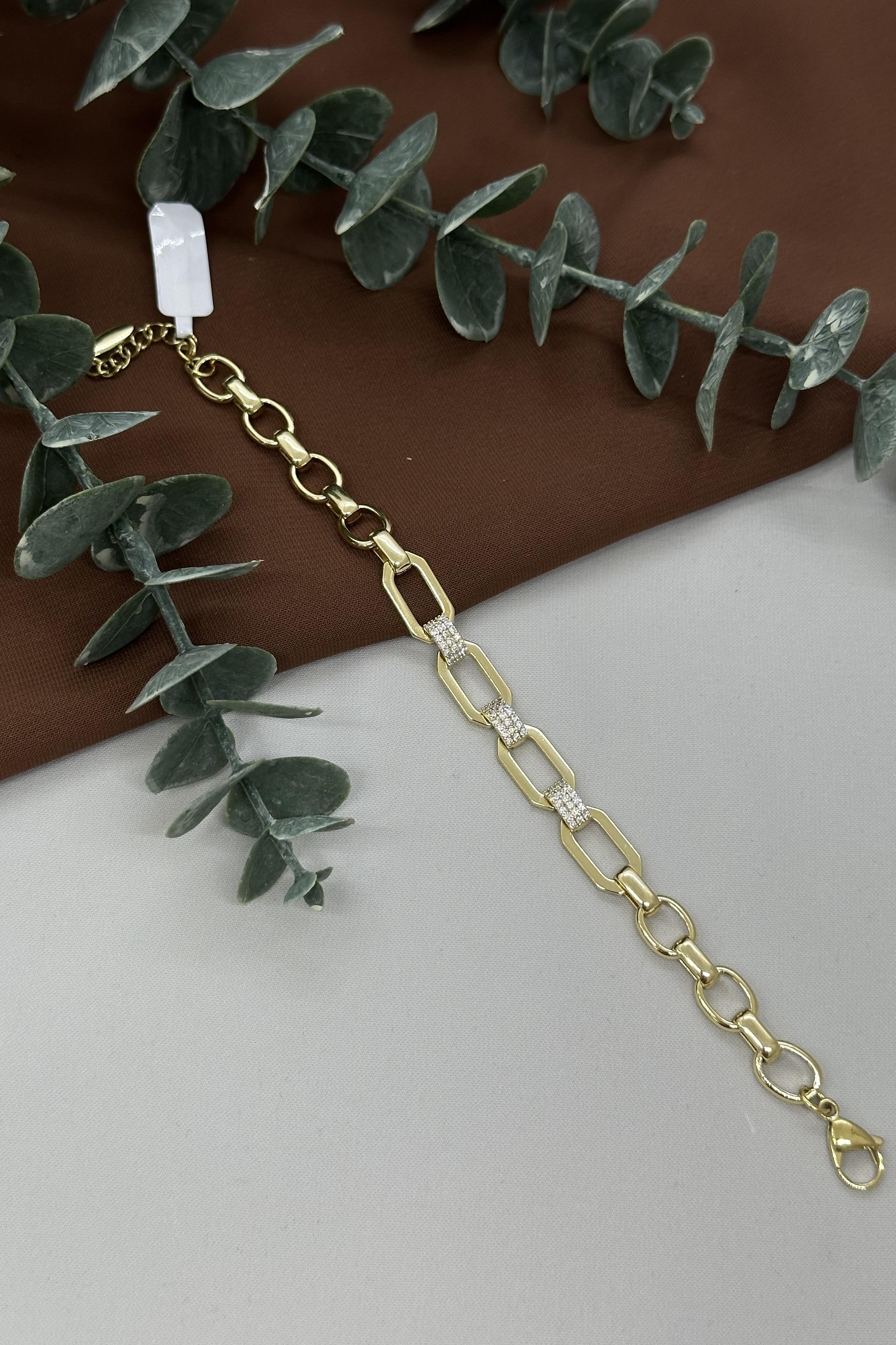 Ataç Model Gold Vıp Bileklik