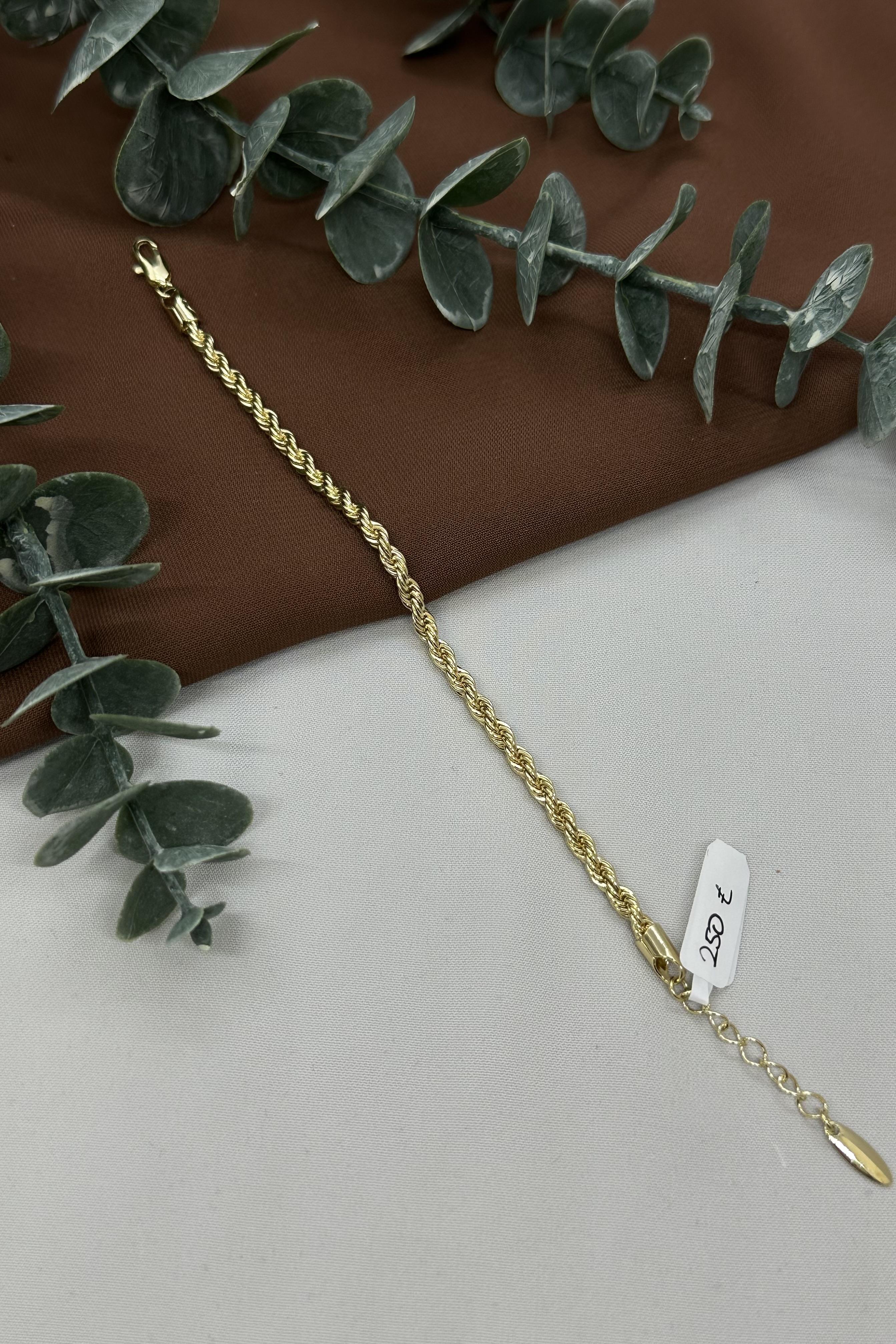 Burgu Model Gold Vıp Bileklik