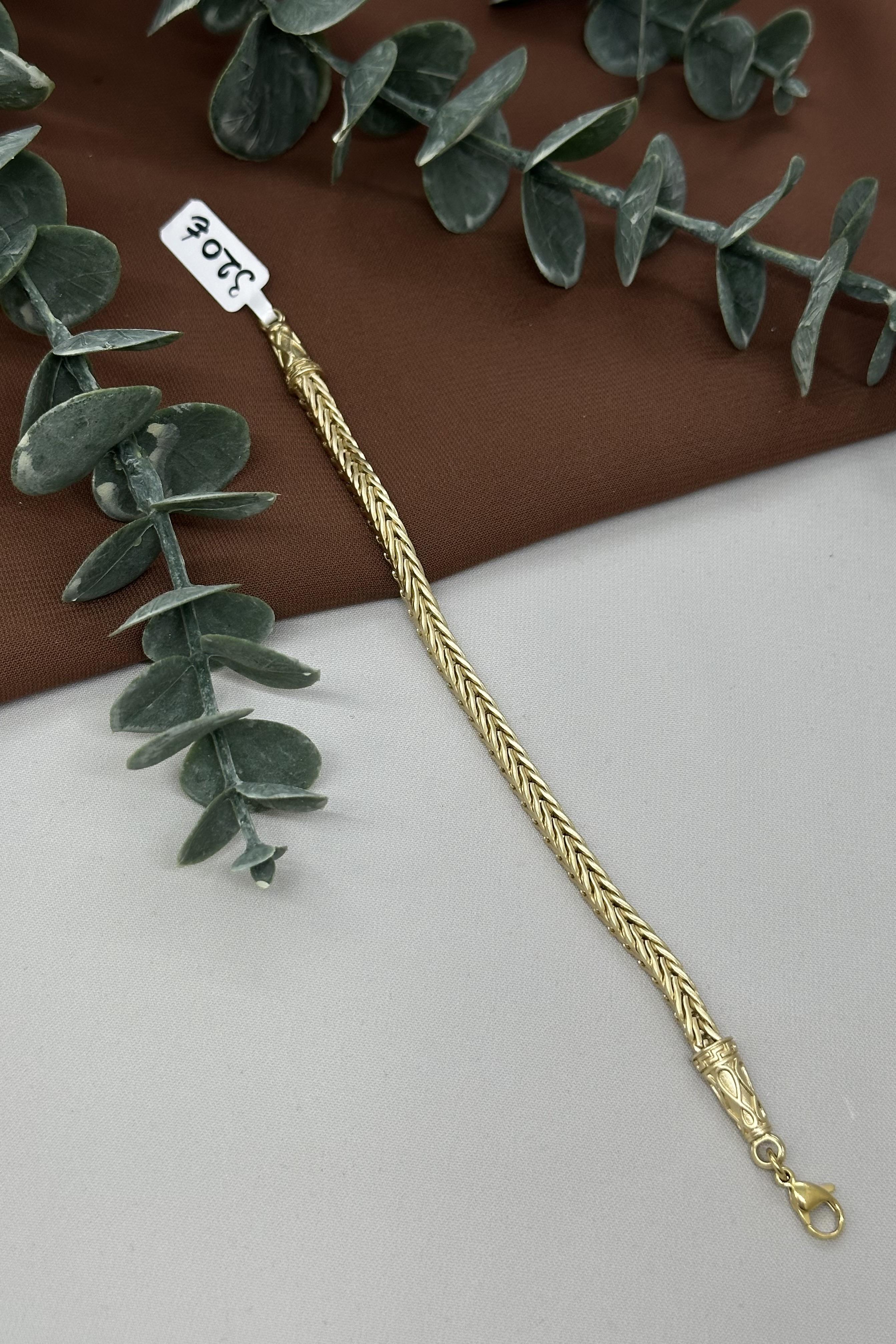 Başak Model Gold Vıp Bileklik