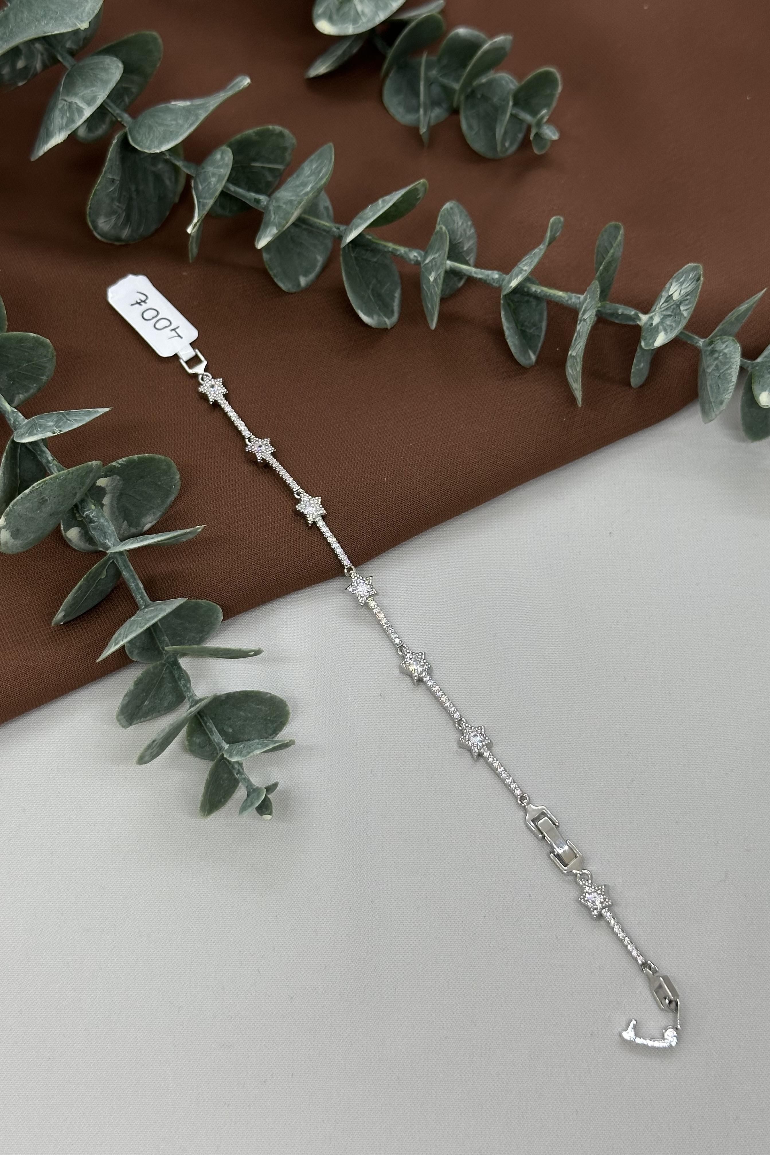 Yıldız Model Sılver Vıp Bileklik