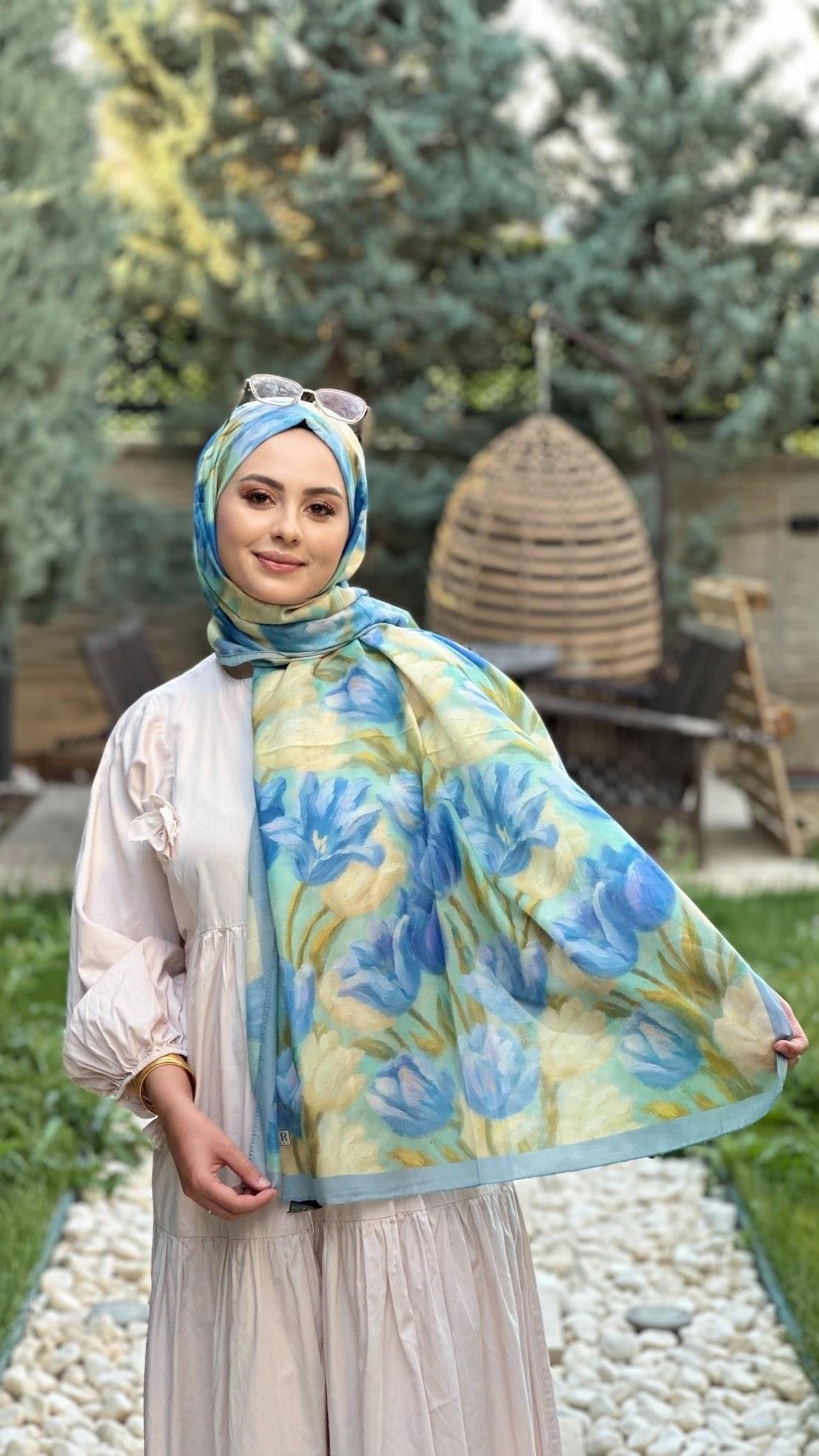 FLOYA ŞAL INDIGO