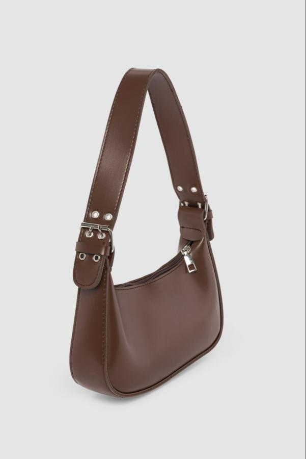 Baget model kahverengi çanta