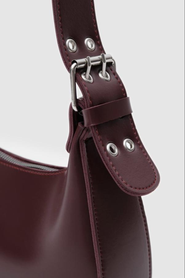 Baget model bordo çanta