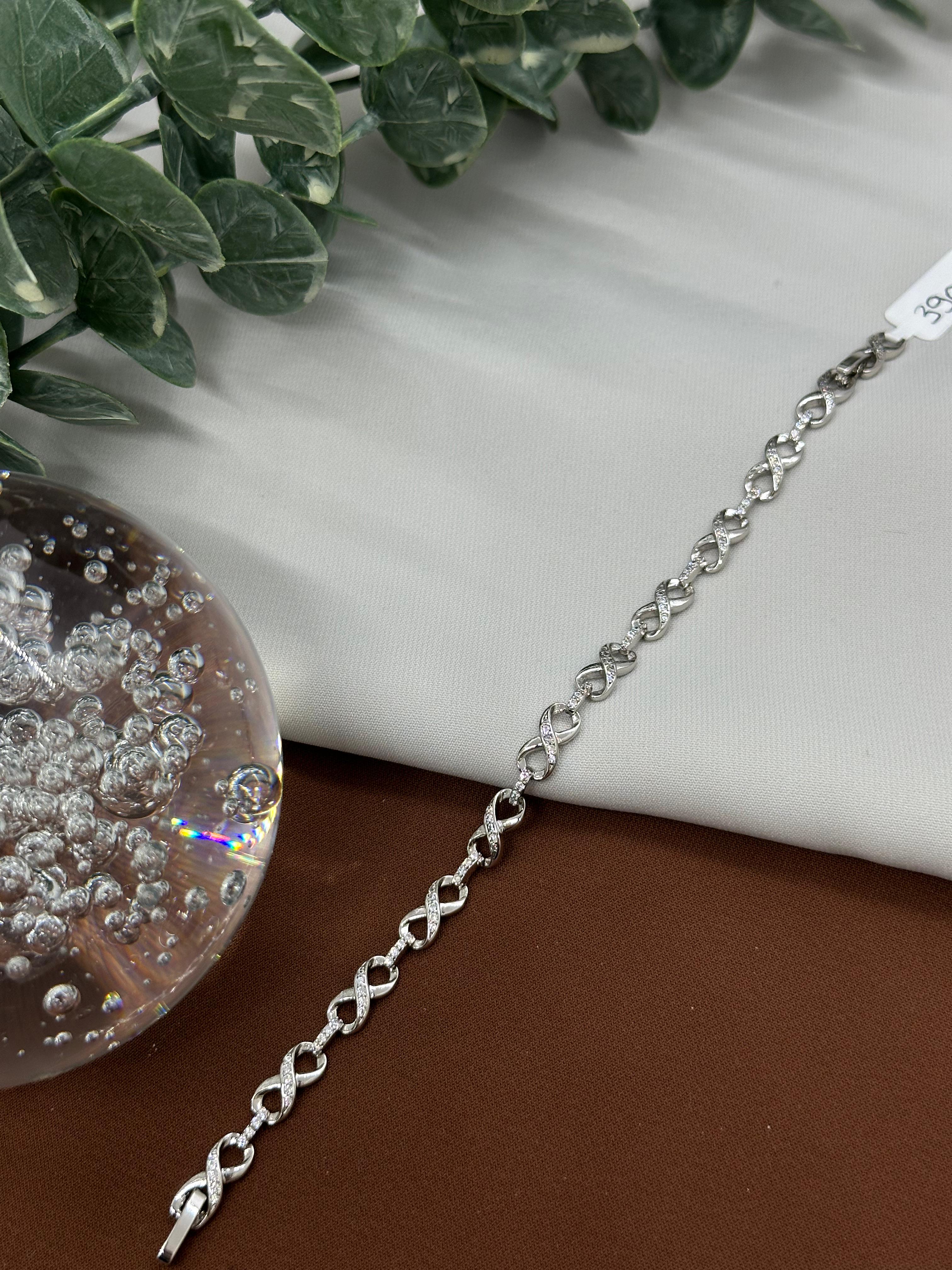 Sonsuzluk Model Sılver Vıp Bileklik