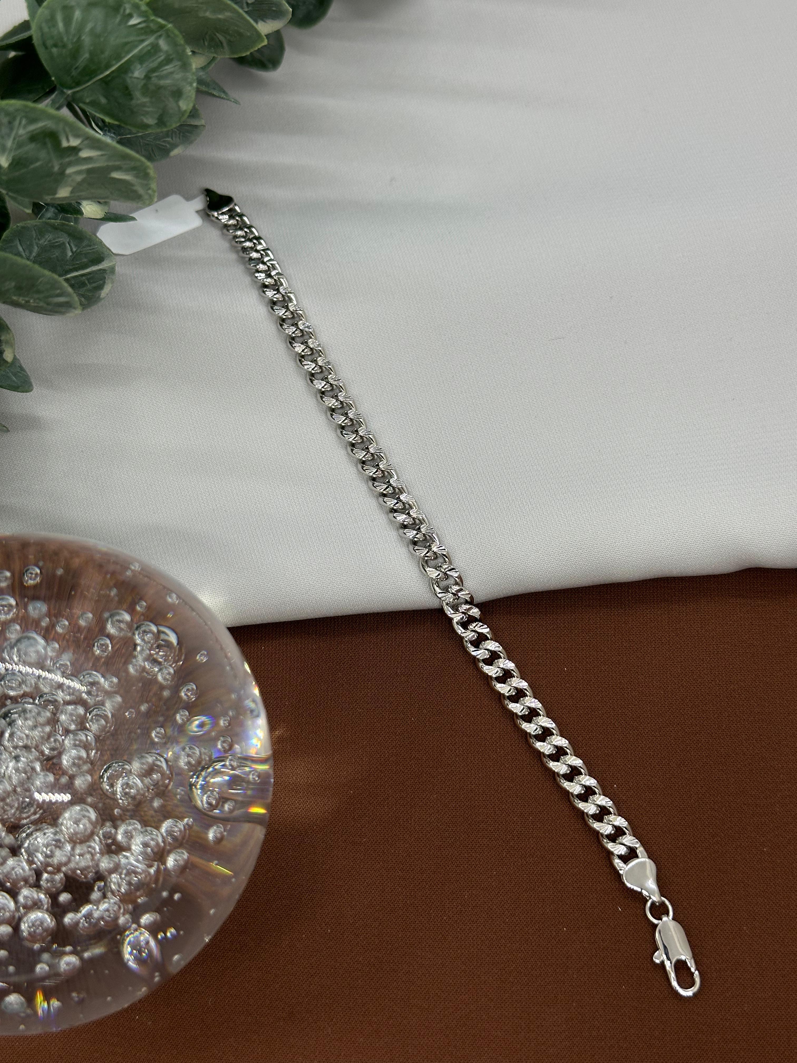 Halka Model Sılver Vıp Bileklik