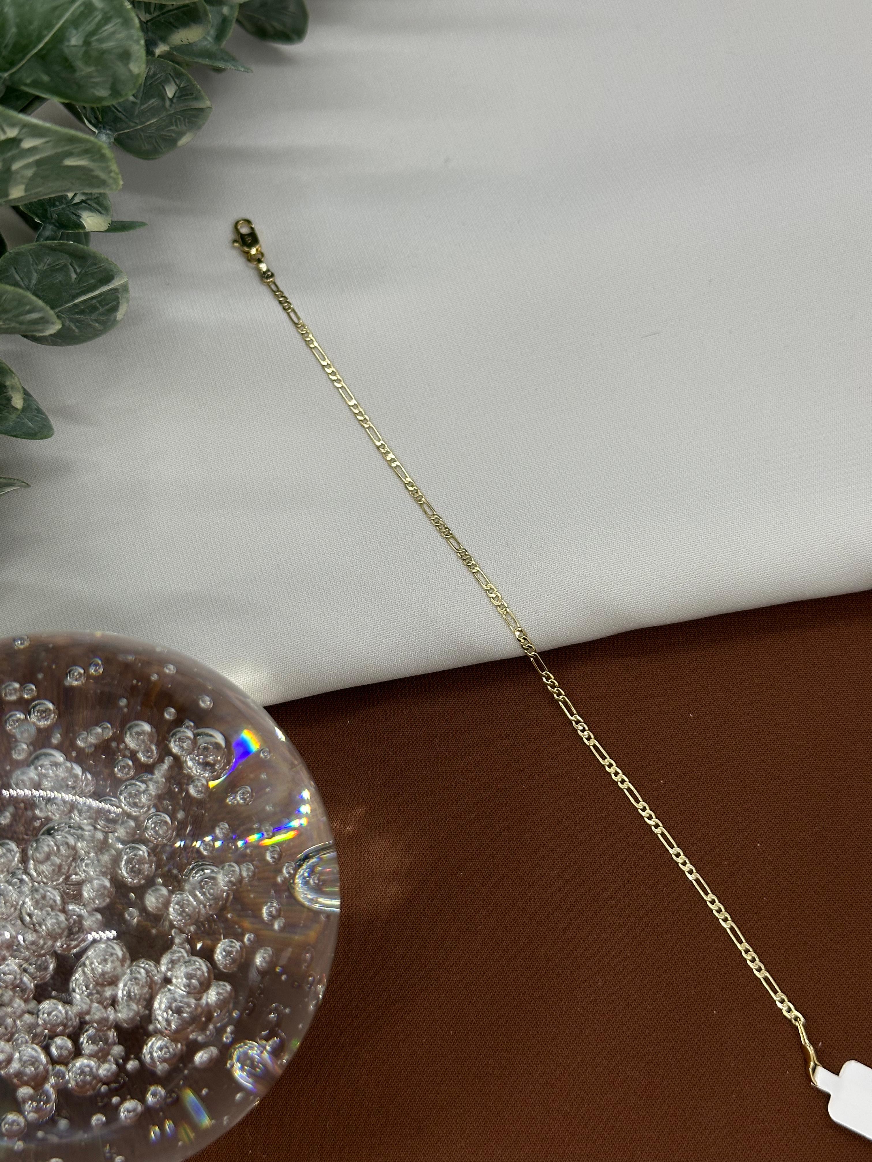 İnce Zincir Gold Vıp Bileklik