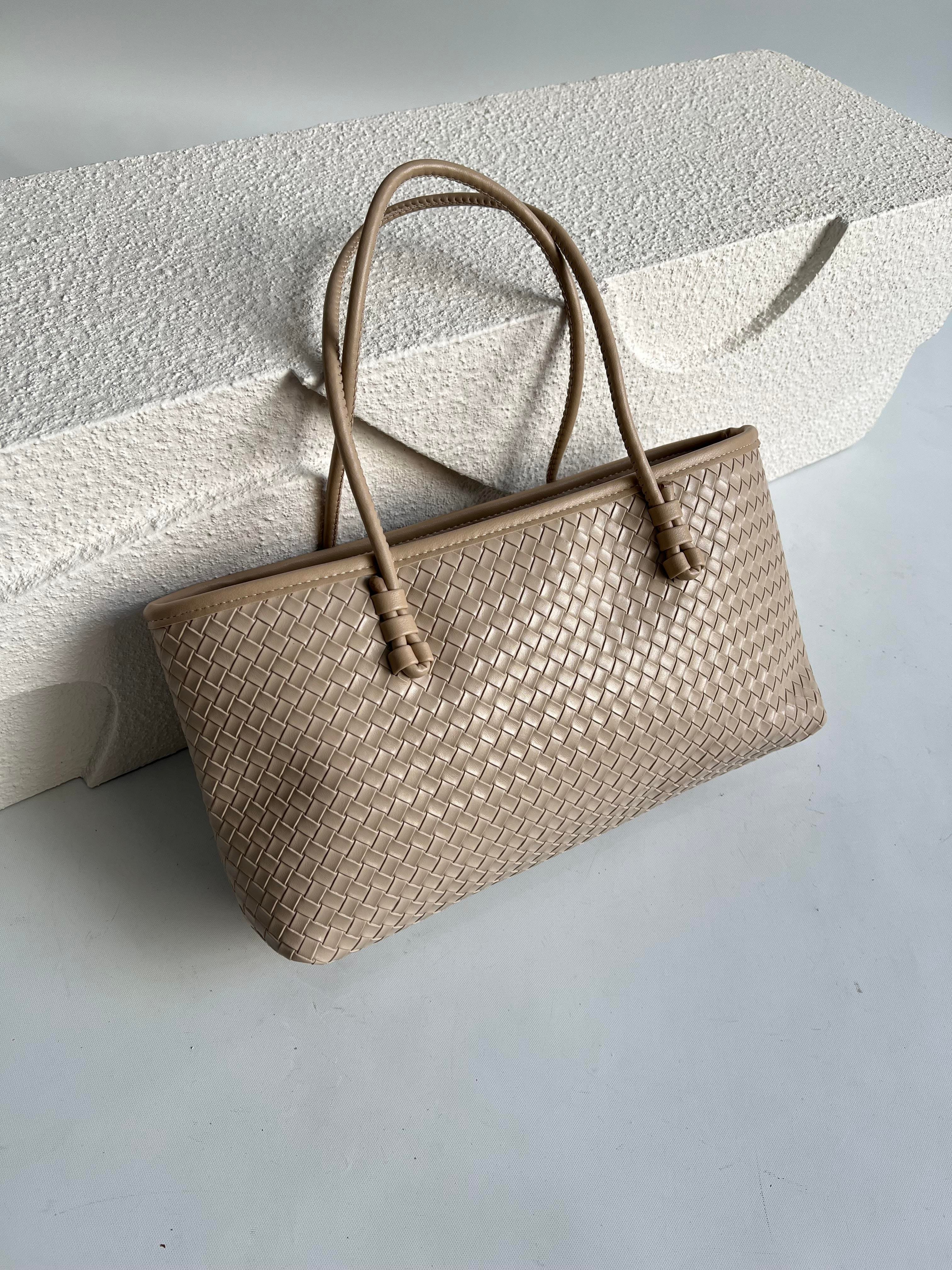 Merlo Model El Ve Kadın Omuz Çantası Vizon