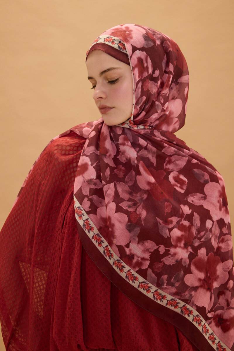 Tokyo Rami Şal - Cherry