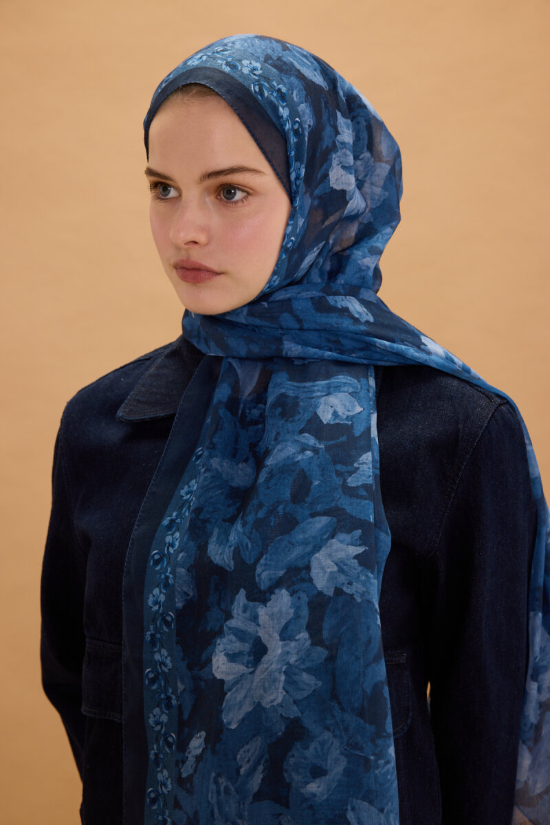 Petra Rami Şal - Lacivert