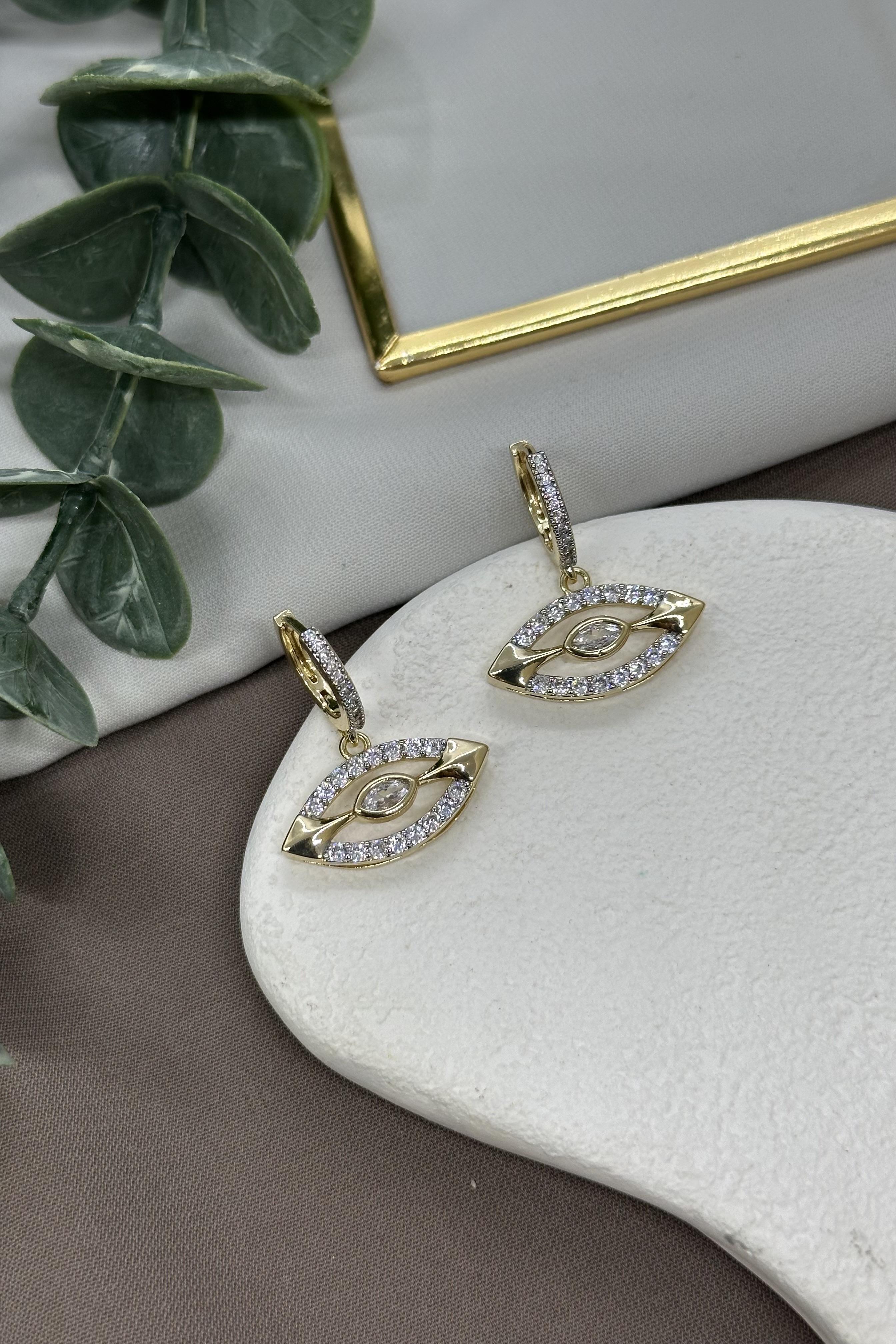 Göz Model Özel Tasarım Vıp Küpe