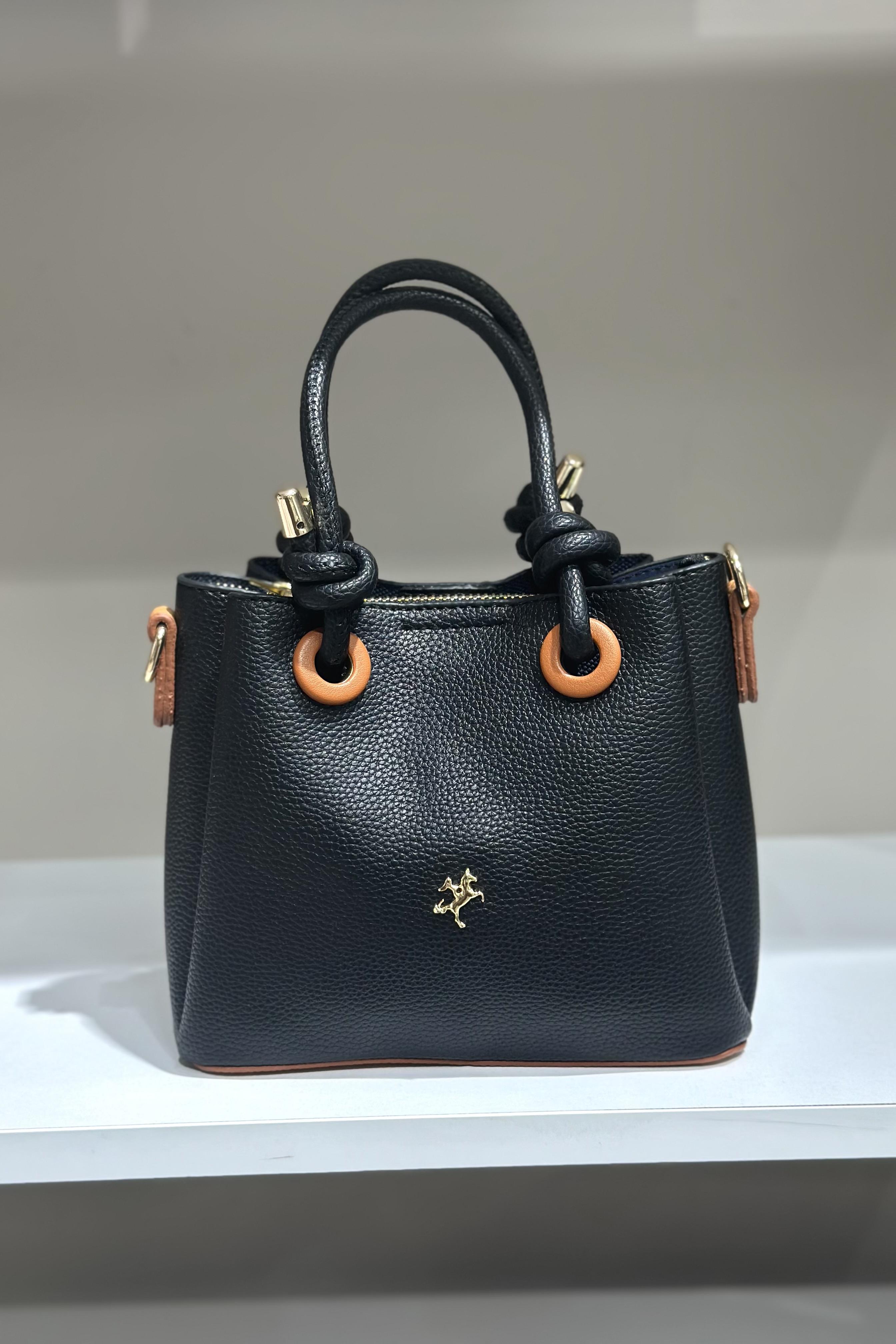 A++ Kalite Düğüm Model Siyah Çanta