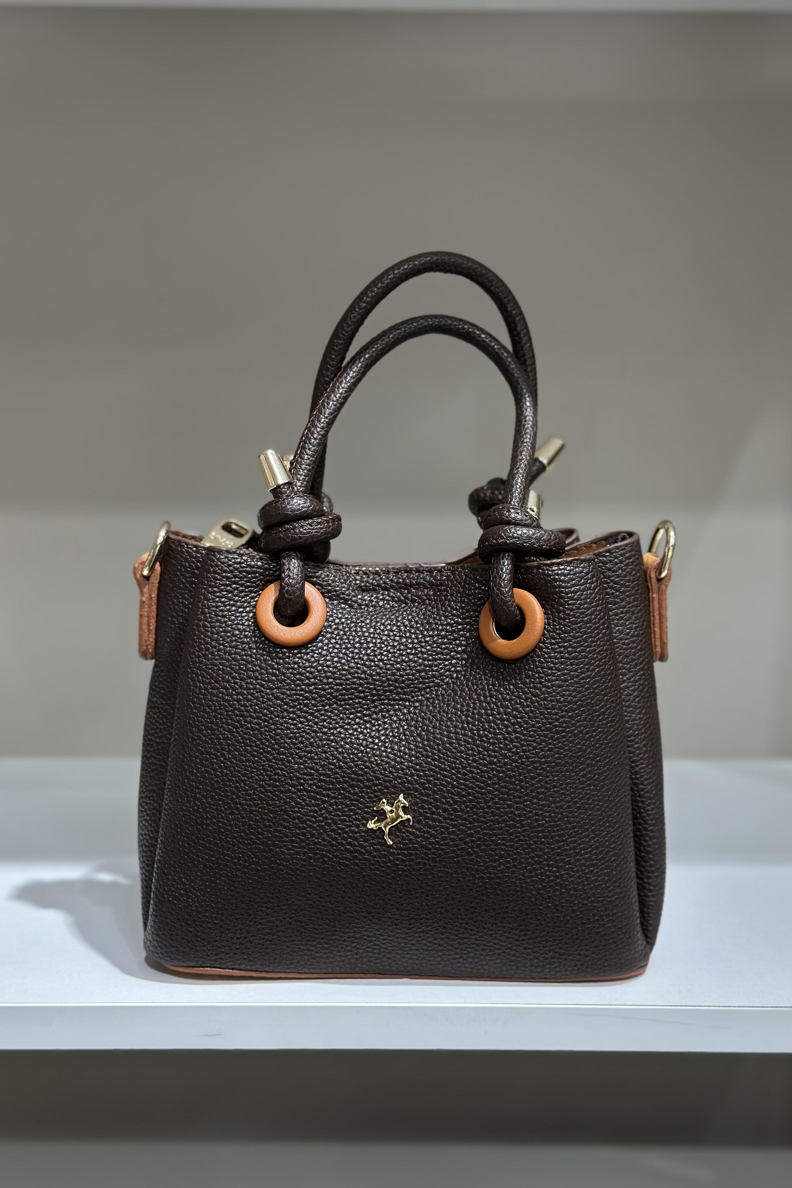 A++ Kalite Düğüm Model Acıkahve Çanta