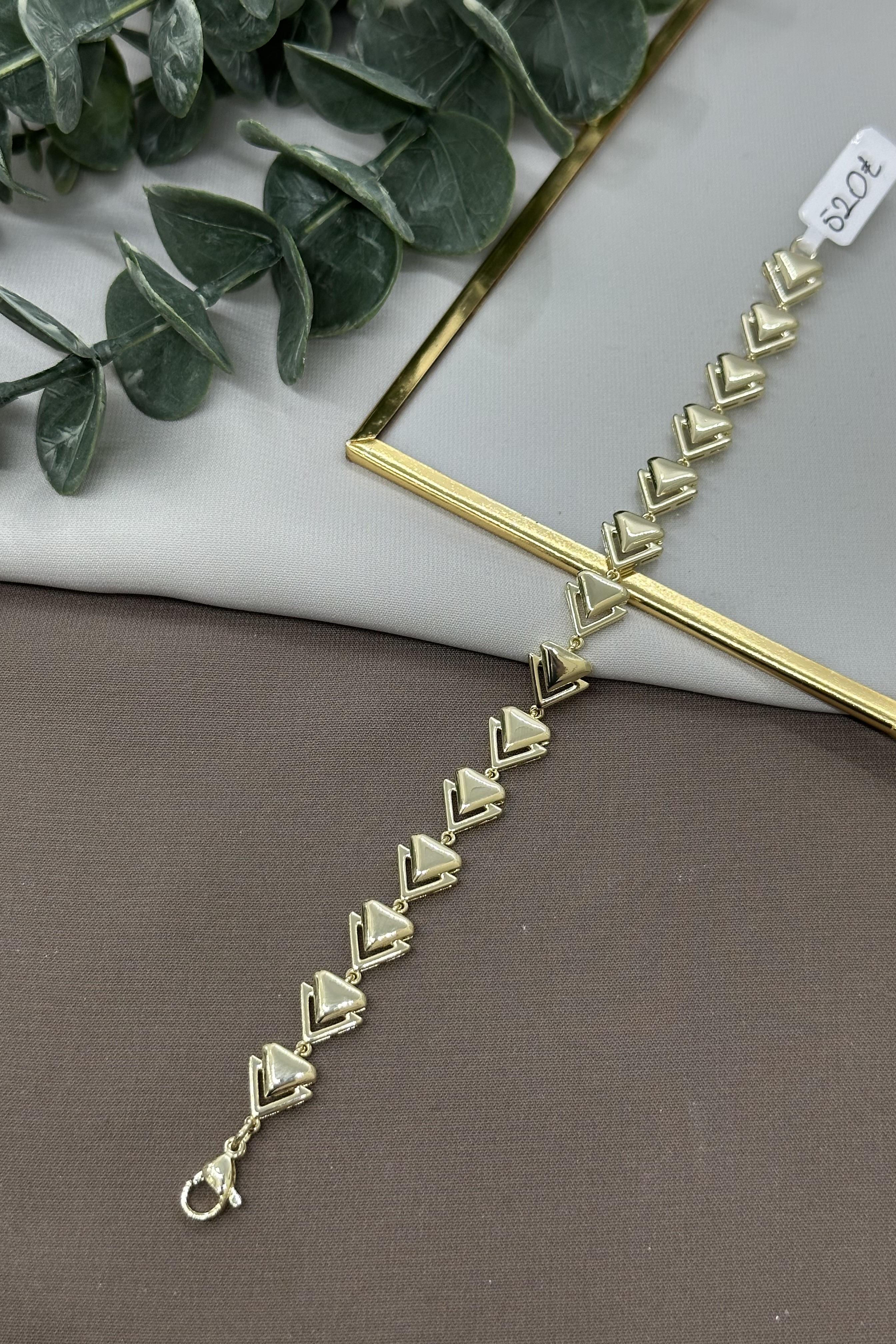 Ok Model Gold Vıp Bileklik