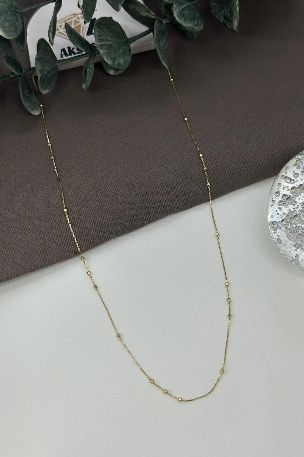 Top Model Gold Vıp Zincir Kolye