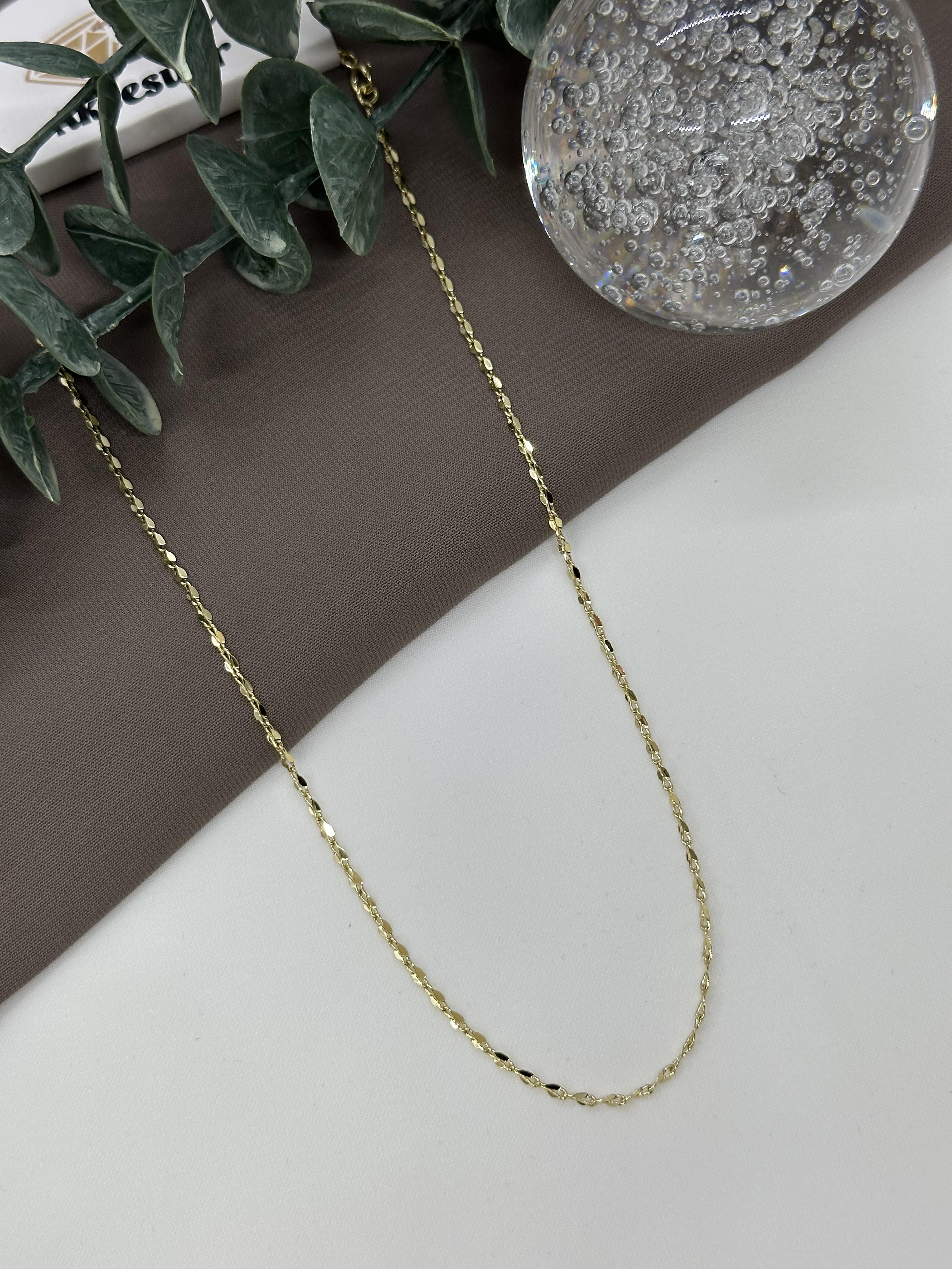 Pul Zincir Model Gold Vıp Kolye