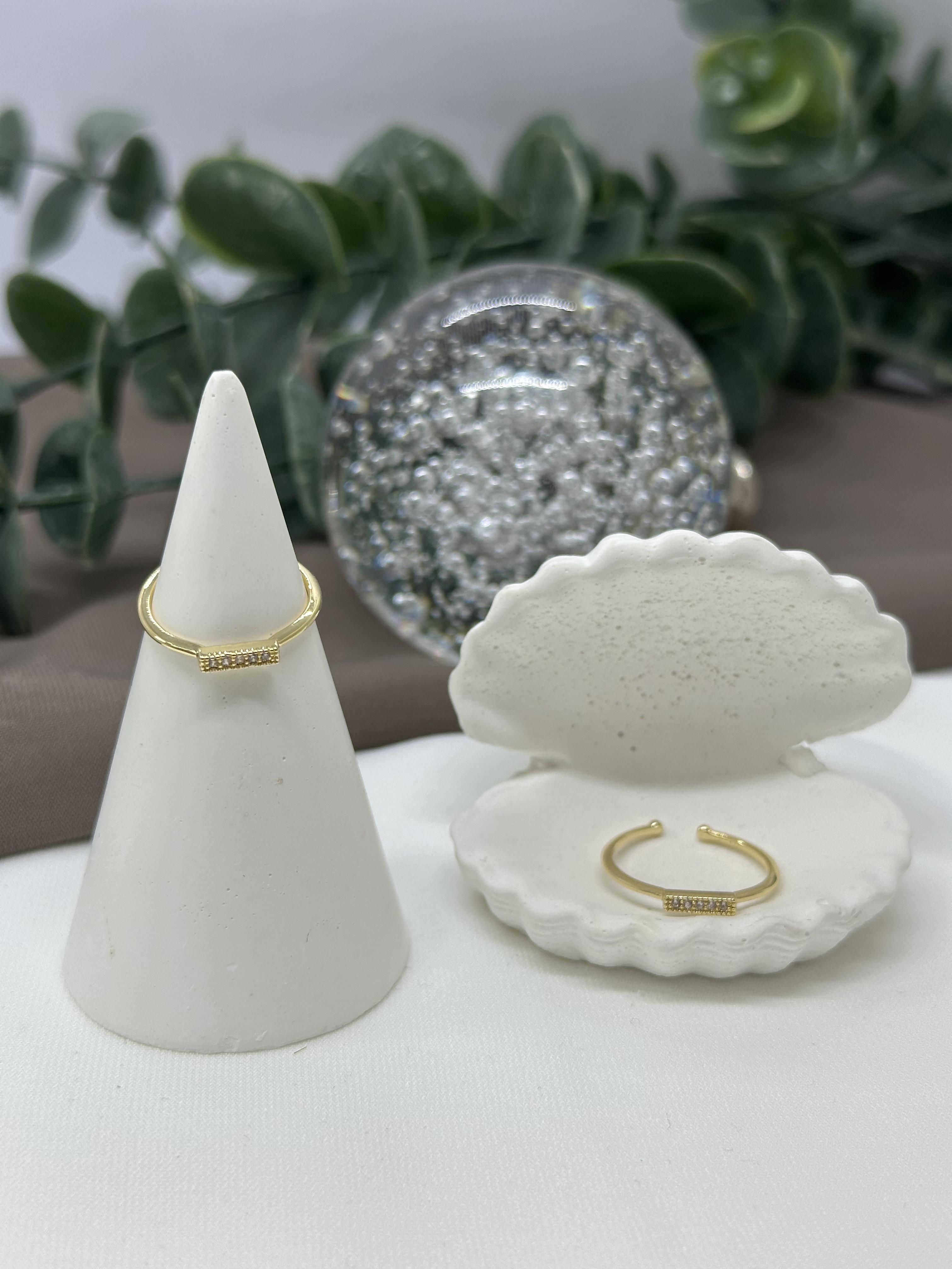 Taşlı Gold Vıp Yüzük