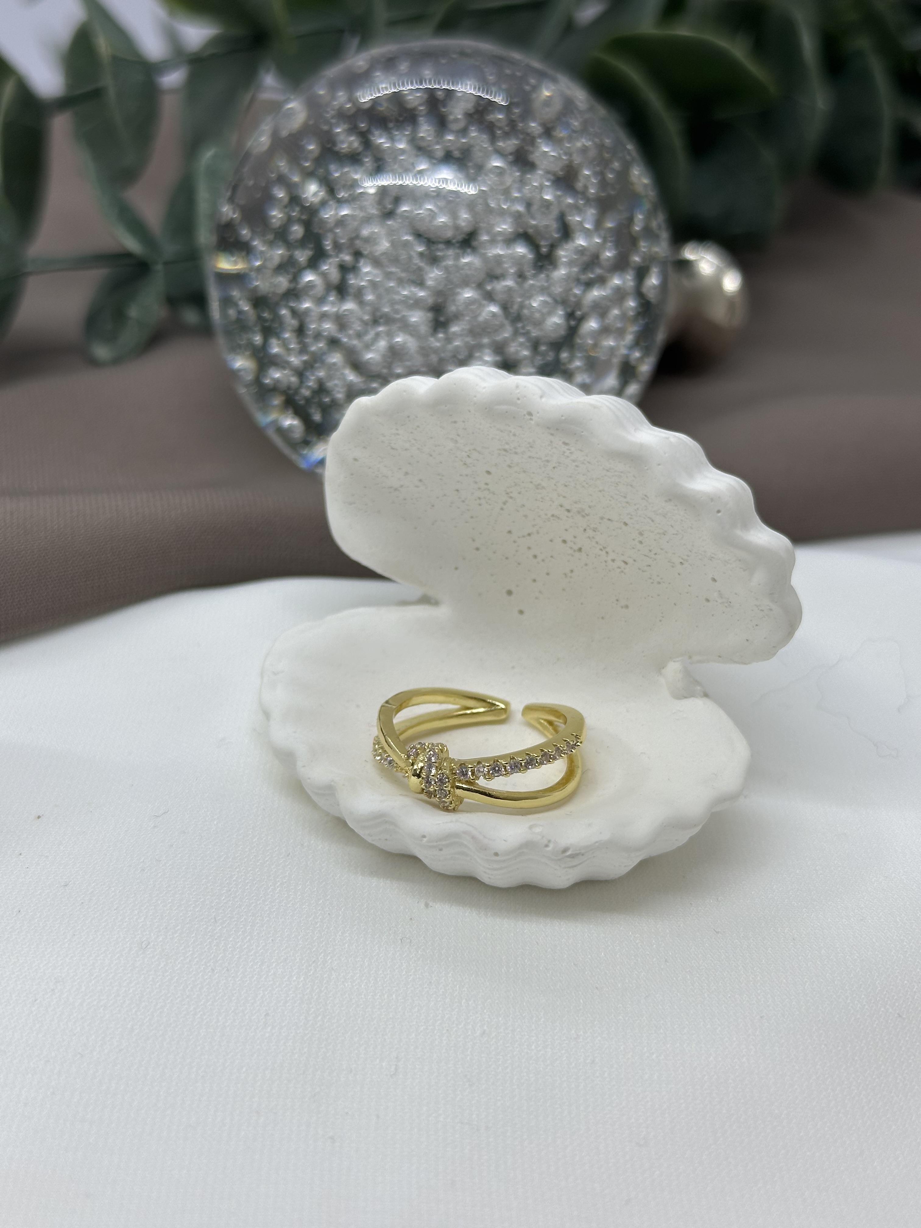 Düğüm Model Gold Vıp Yüzük