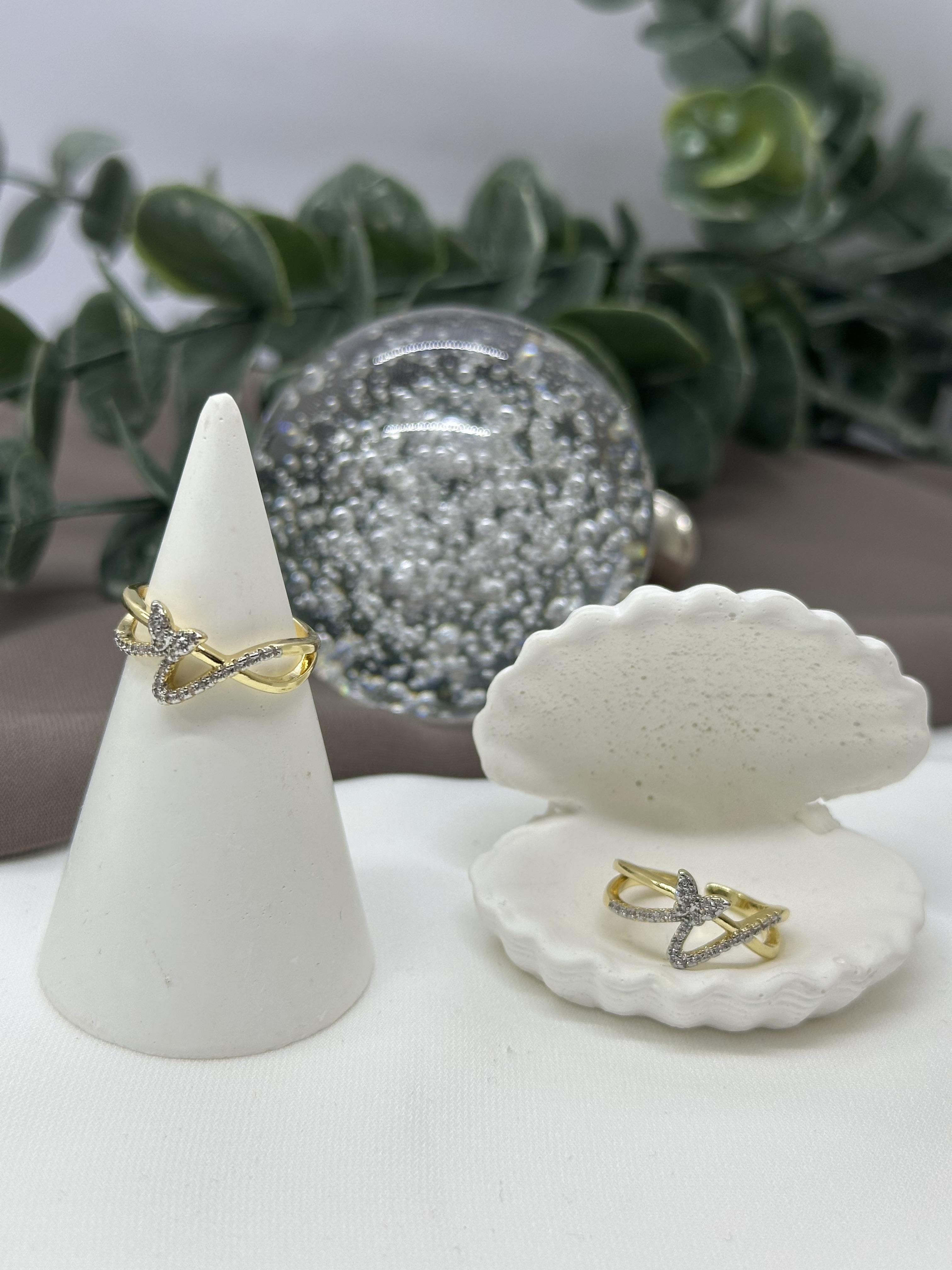 Kelebekli Gold Vıp Yüzük