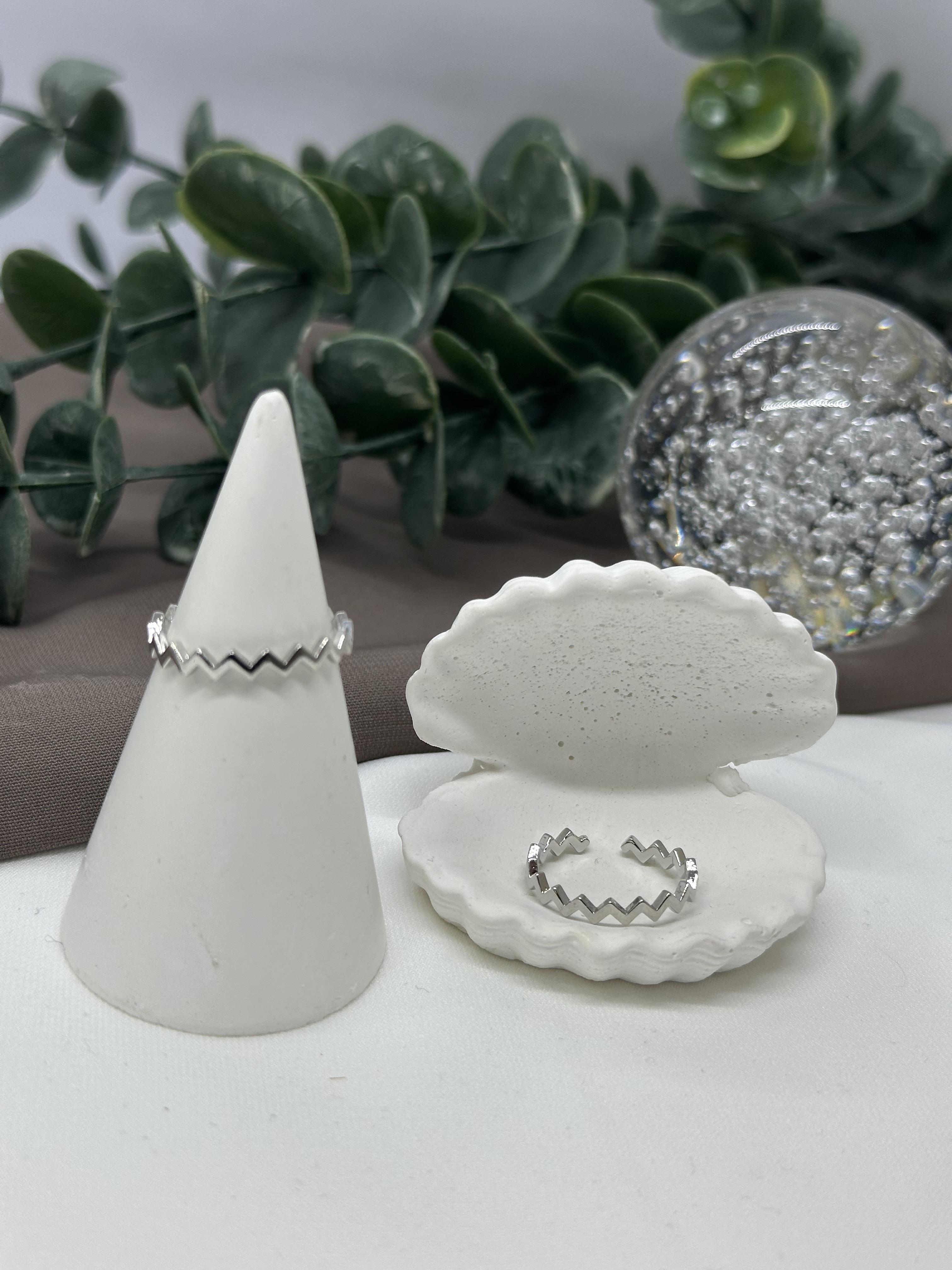 Zikzak Sılver Vıp Yüzük