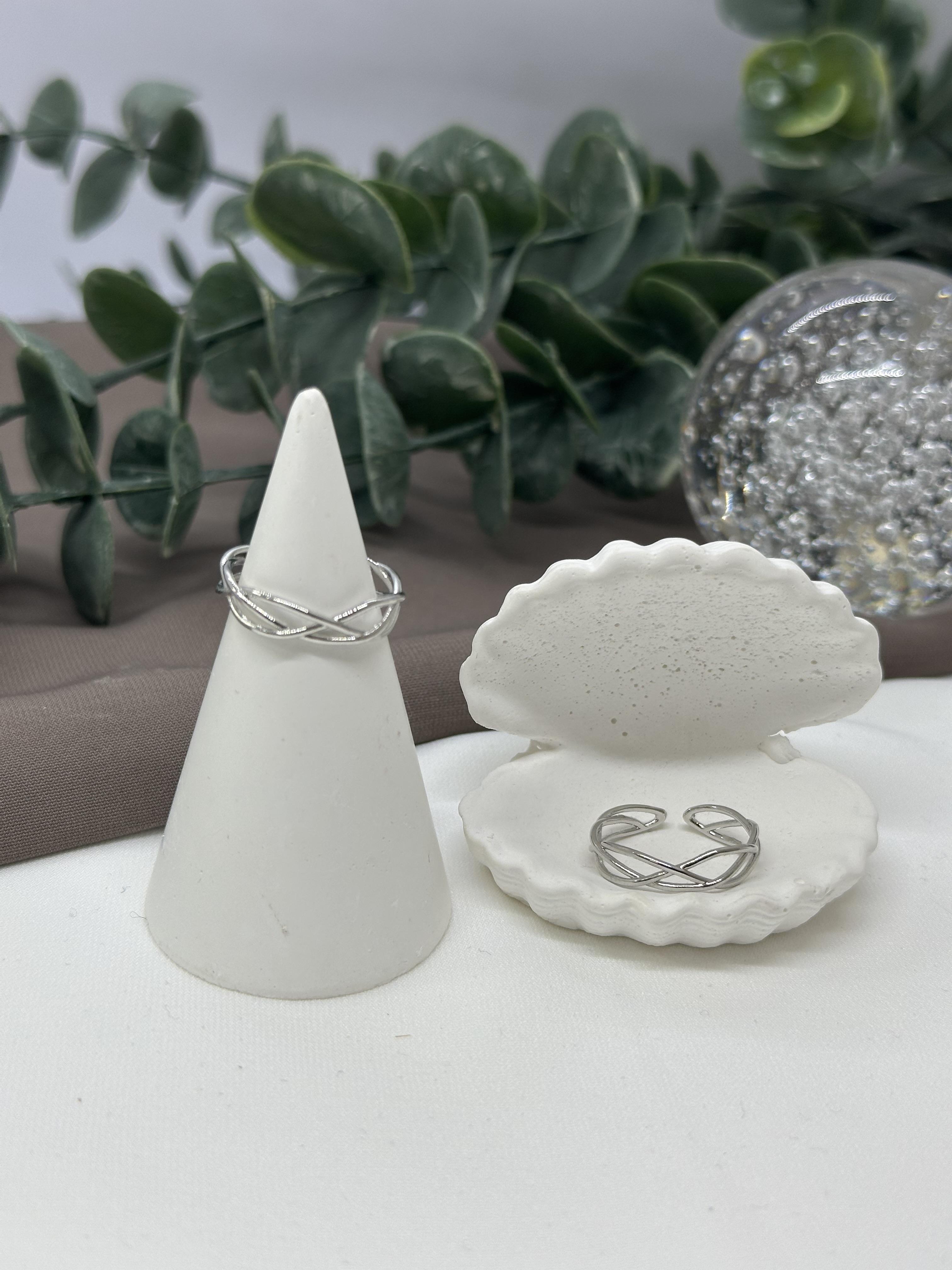 Zikzak Sılver Vıp Yüzük