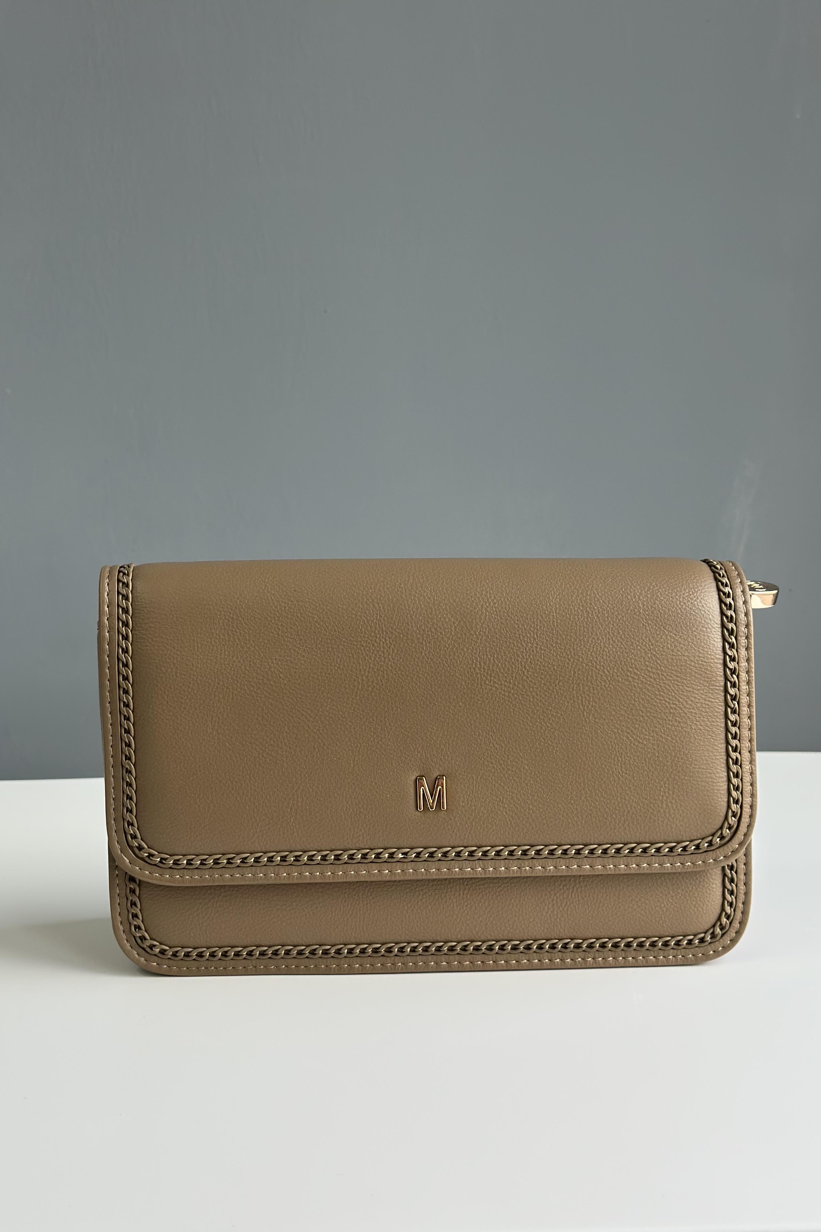 A++ Kalite Sütlü Kahve Omuz-Çapraz Çanta