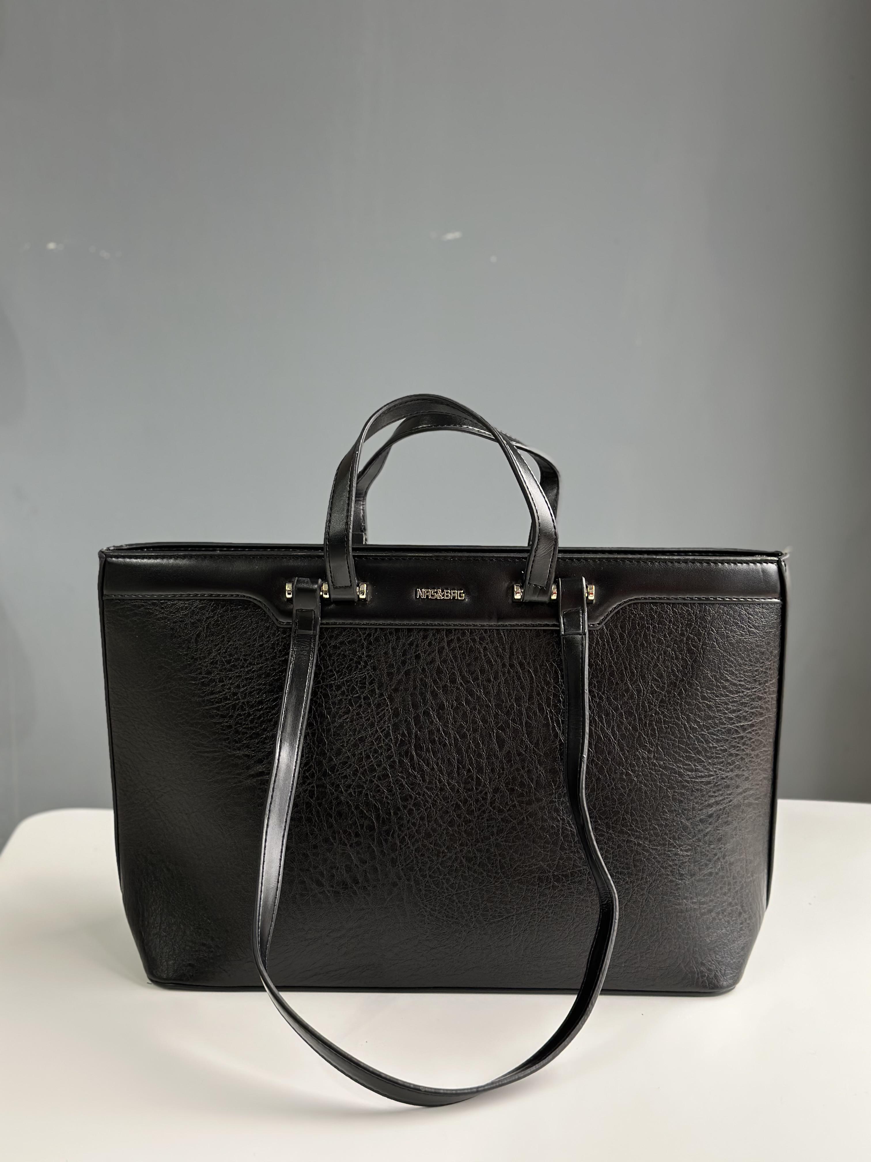 A++ Kalite Siyah El-Omuz Çantası