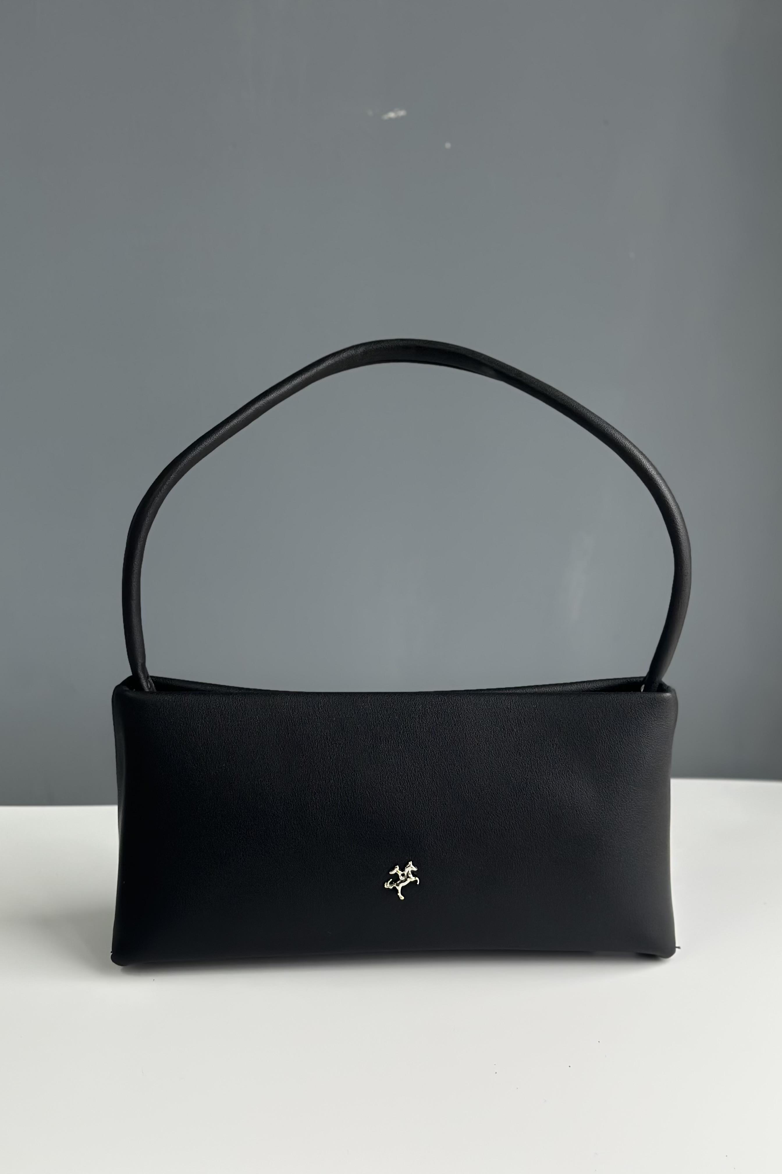 A++ Kalite Siyah Süet Çanta