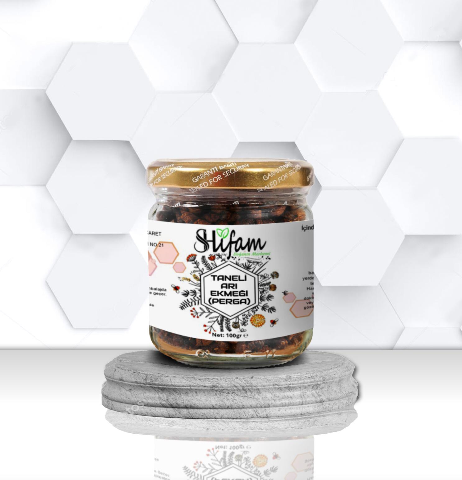 TANELİ ARI EKMEĞİ (PERGA) 100gr