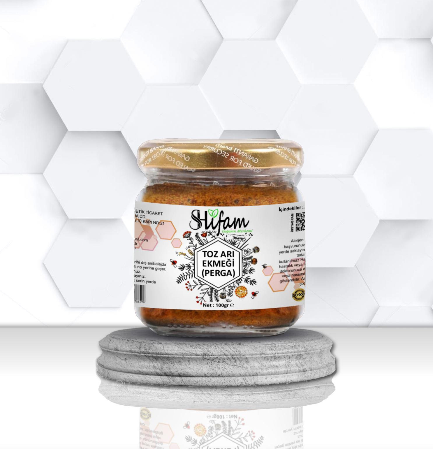 TOZ ARI EKMEĞİ (PERGA) 100gr