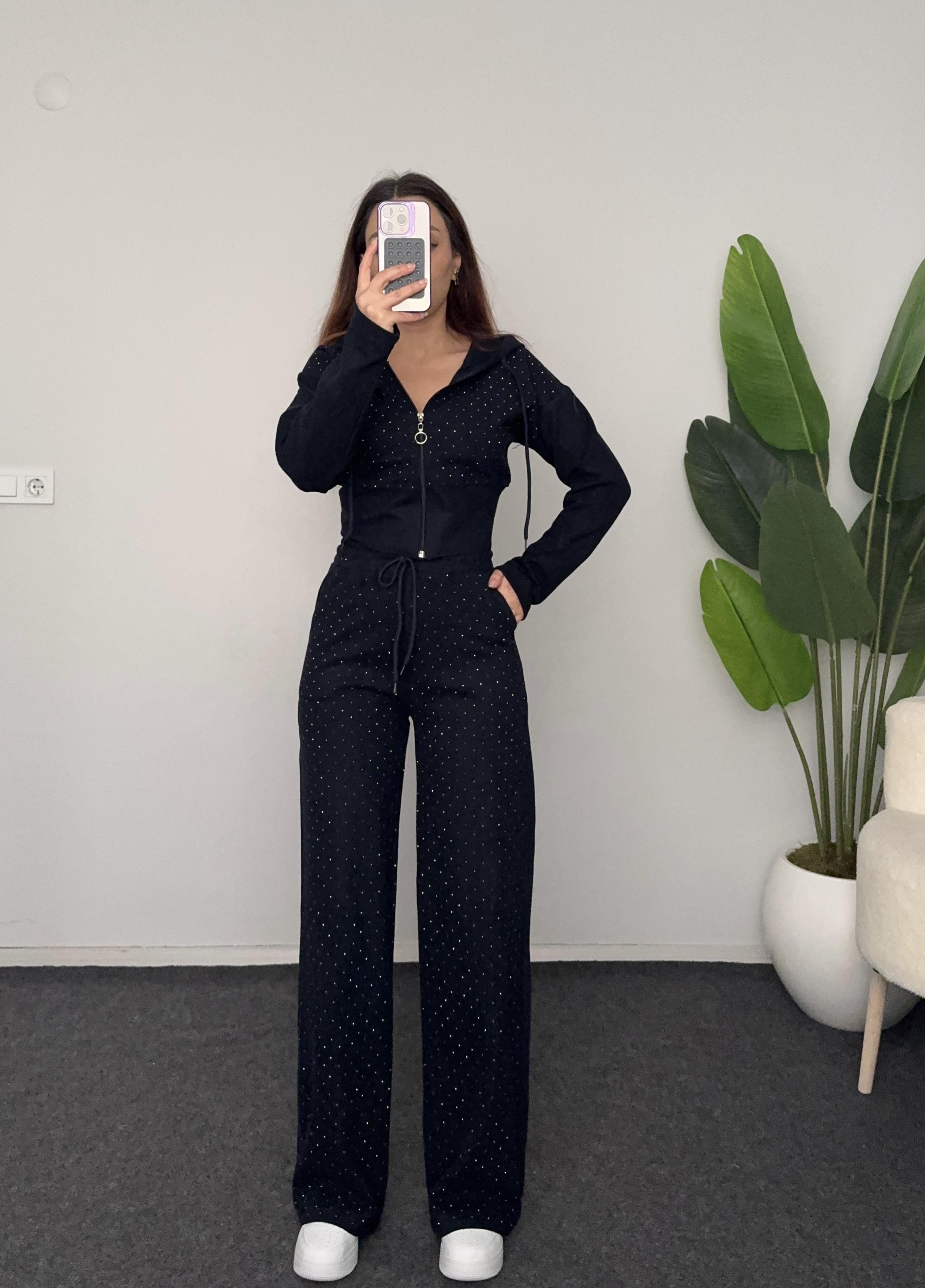 LACİVERT TAŞLI TAKIM