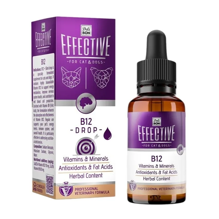Effective Kedi Ve Köpek Takviye Ürünleri B12 50 Ml